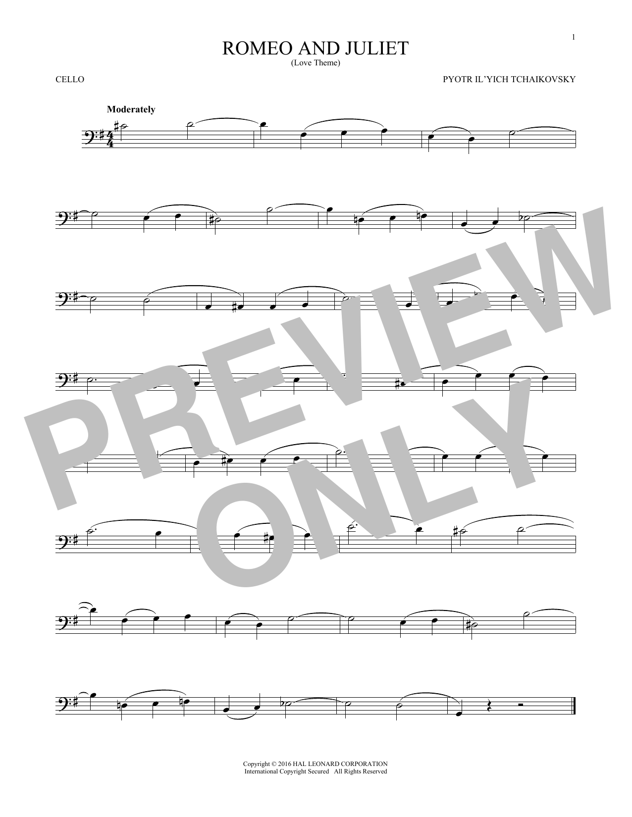 Romeo And Juliet (Love Theme)