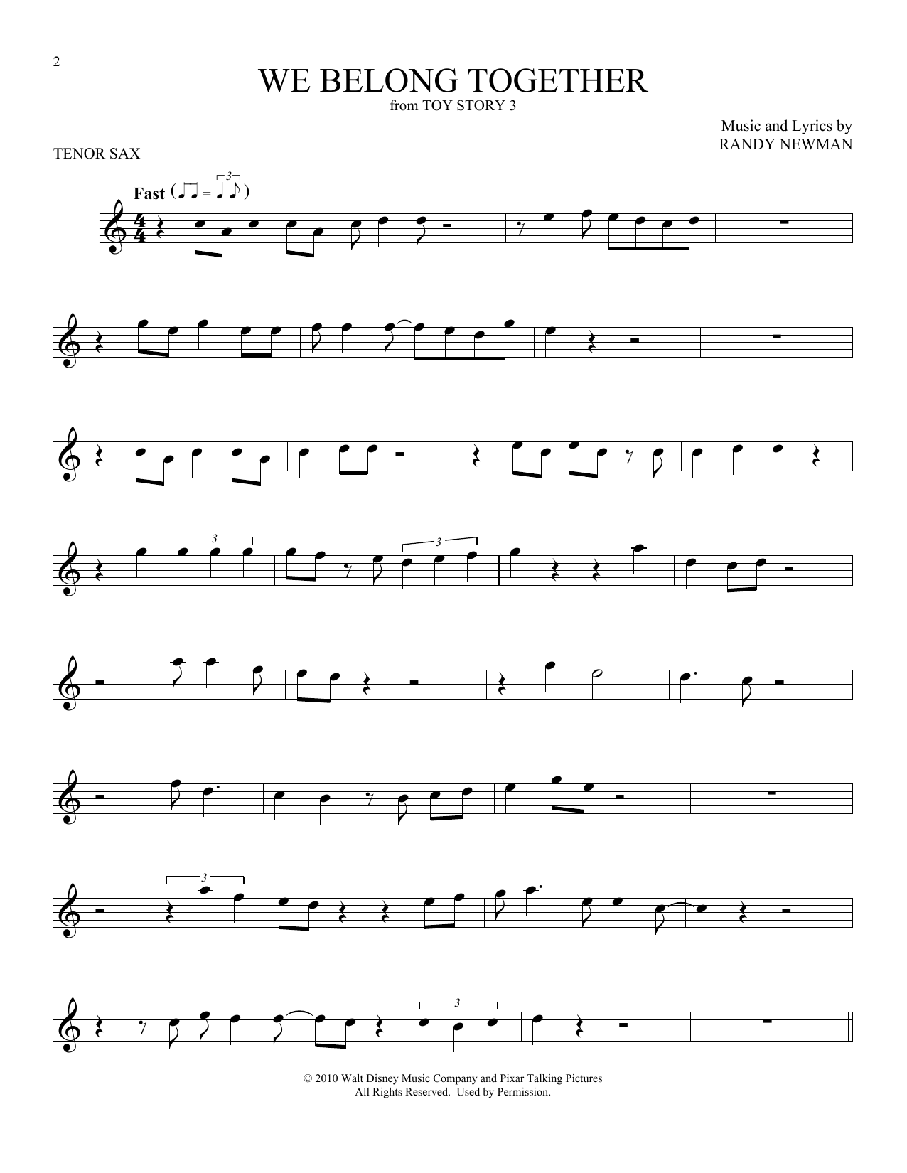 We Belong Together (from Toy Story 3)