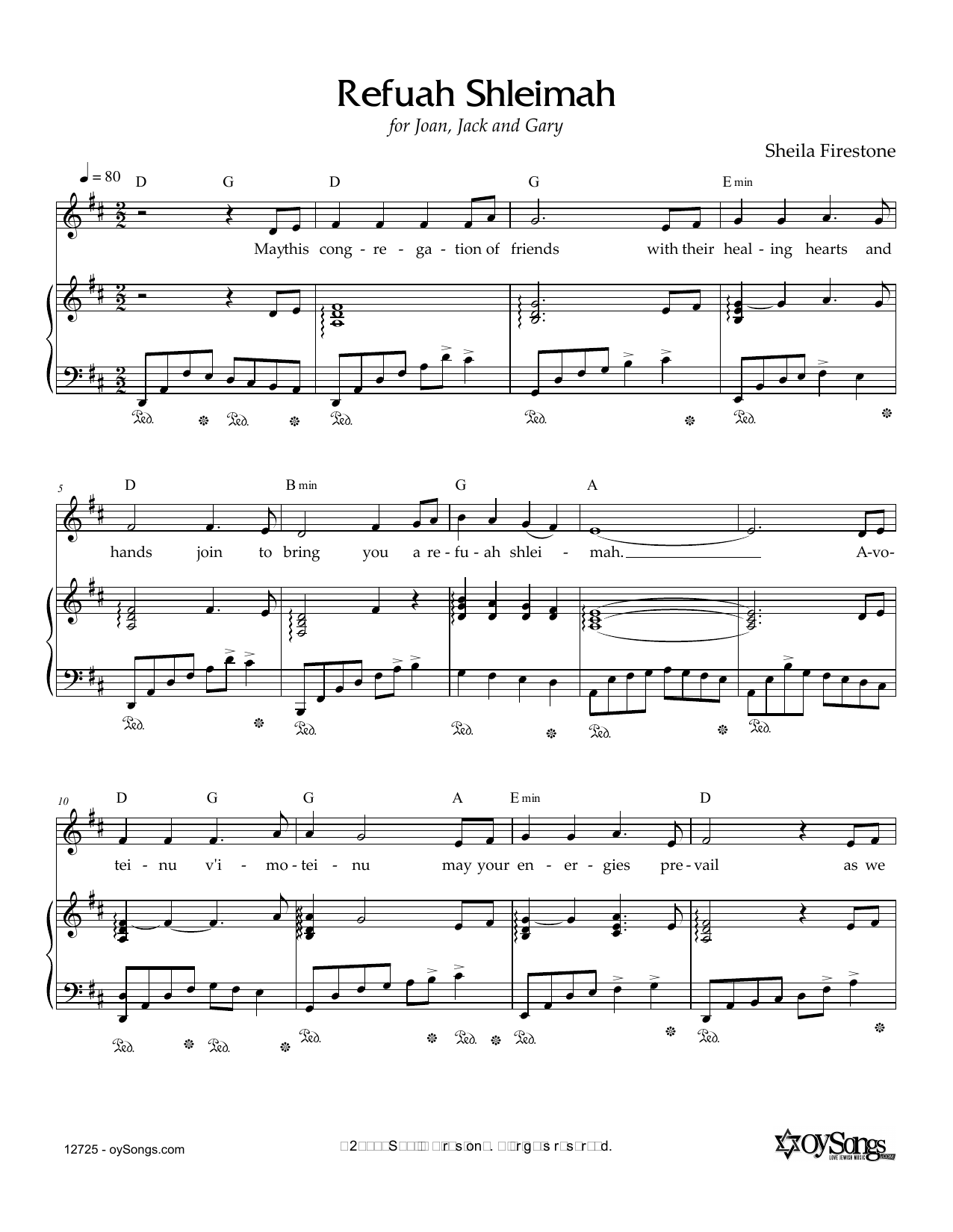 Refuah Shleimah Healing Song Refuah Shleimah Healing Song