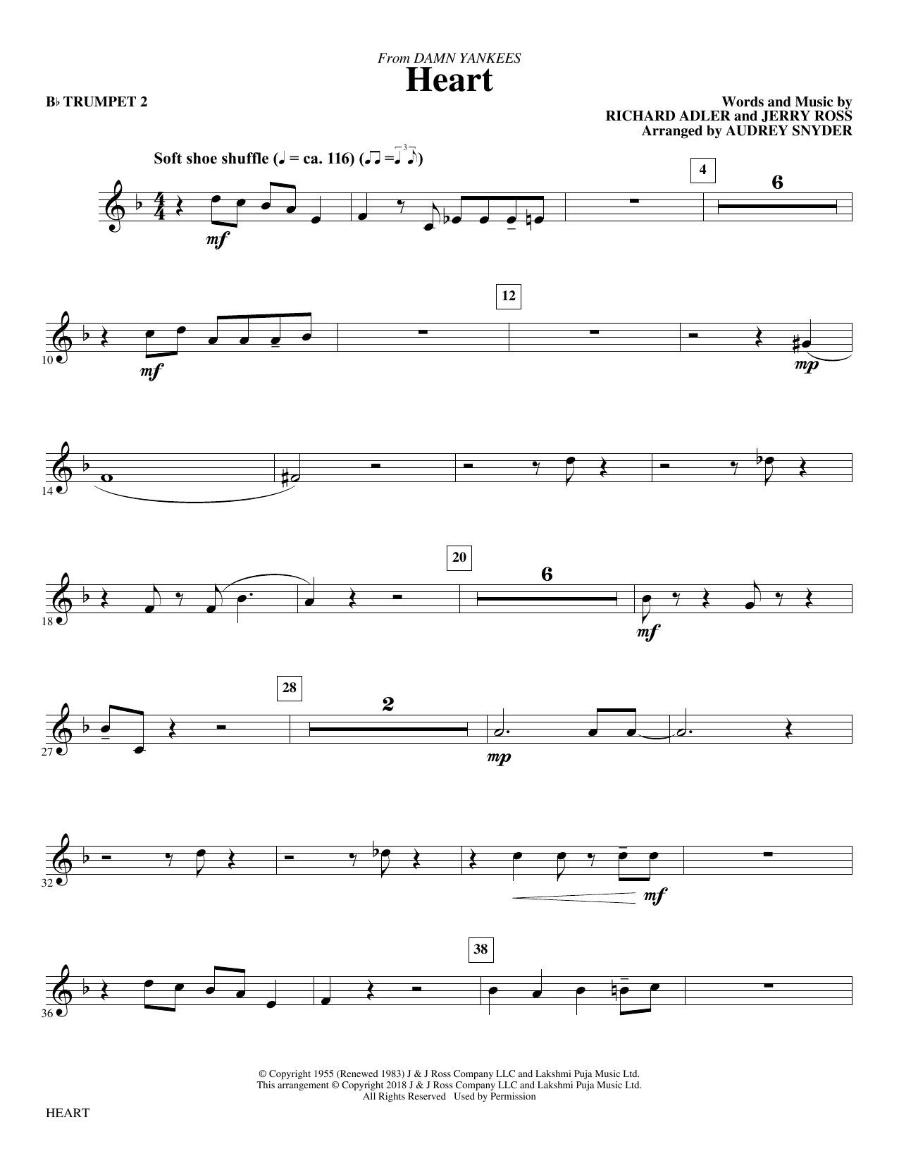 Heart – Bb Trumpet 2 Heart – Bb Trumpet 2