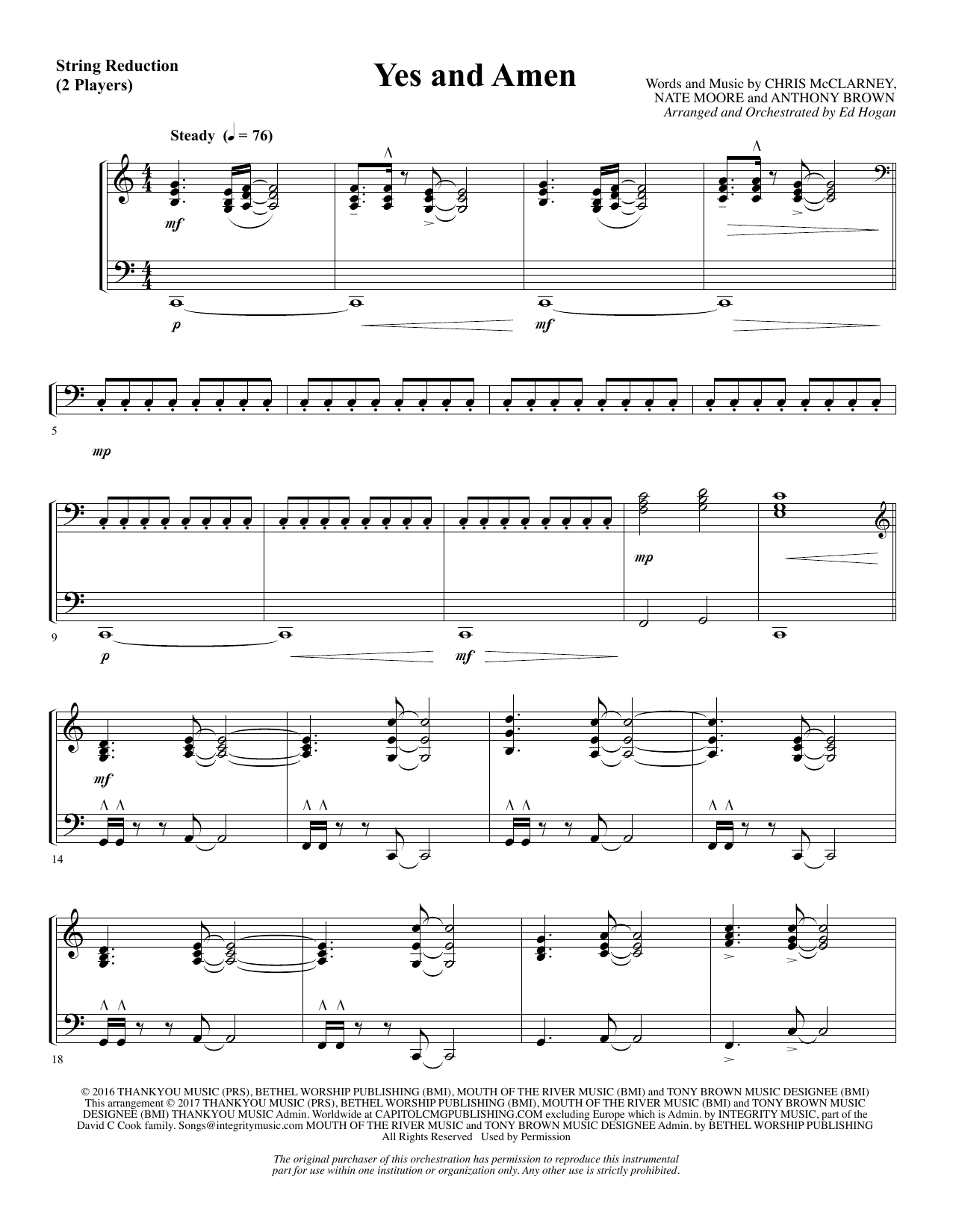 Yes and Amen – Keyboard String Reduction Yes and Amen – Keyboard String Reduction