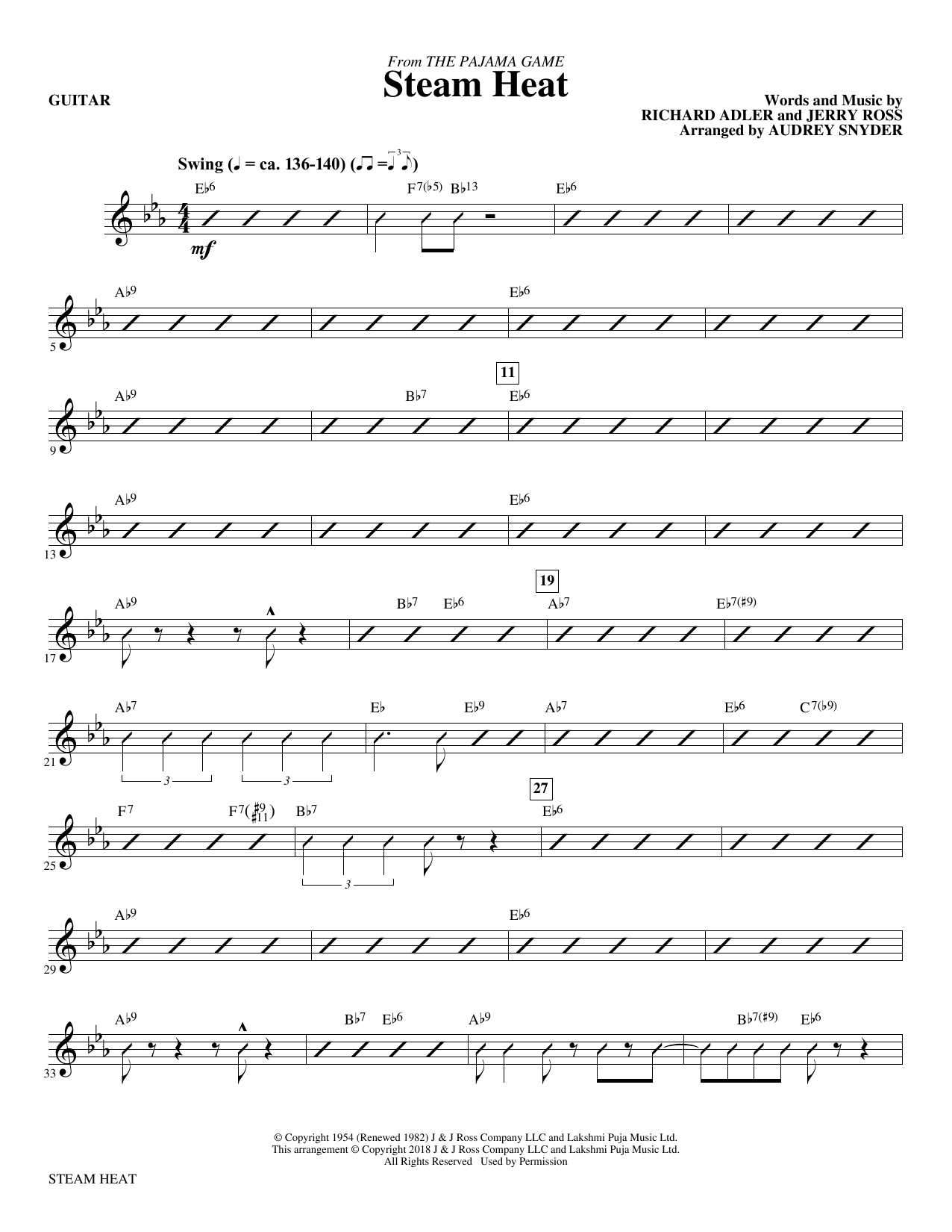 Steam Heat – Guitar Steam Heat – Guitar