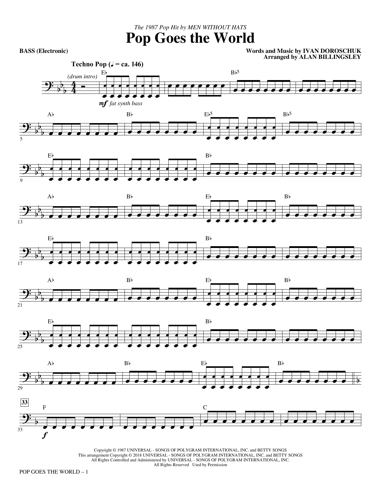 Pop Goes the World – Bass Pop Goes the World – Bass