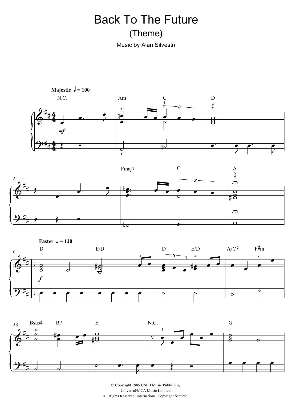 Back To The Future (Theme) Back To The Future (Theme)