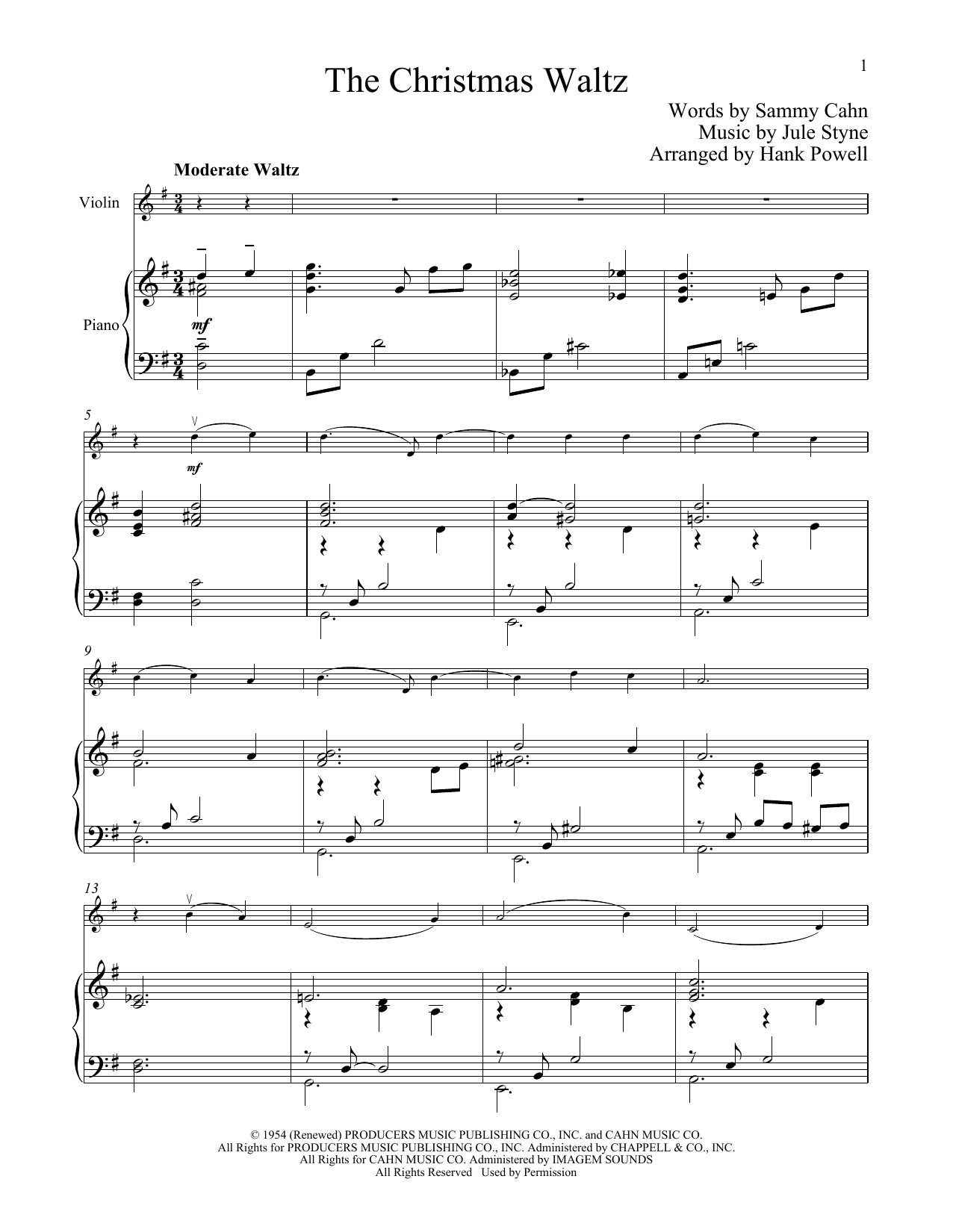 The Christmas Waltz