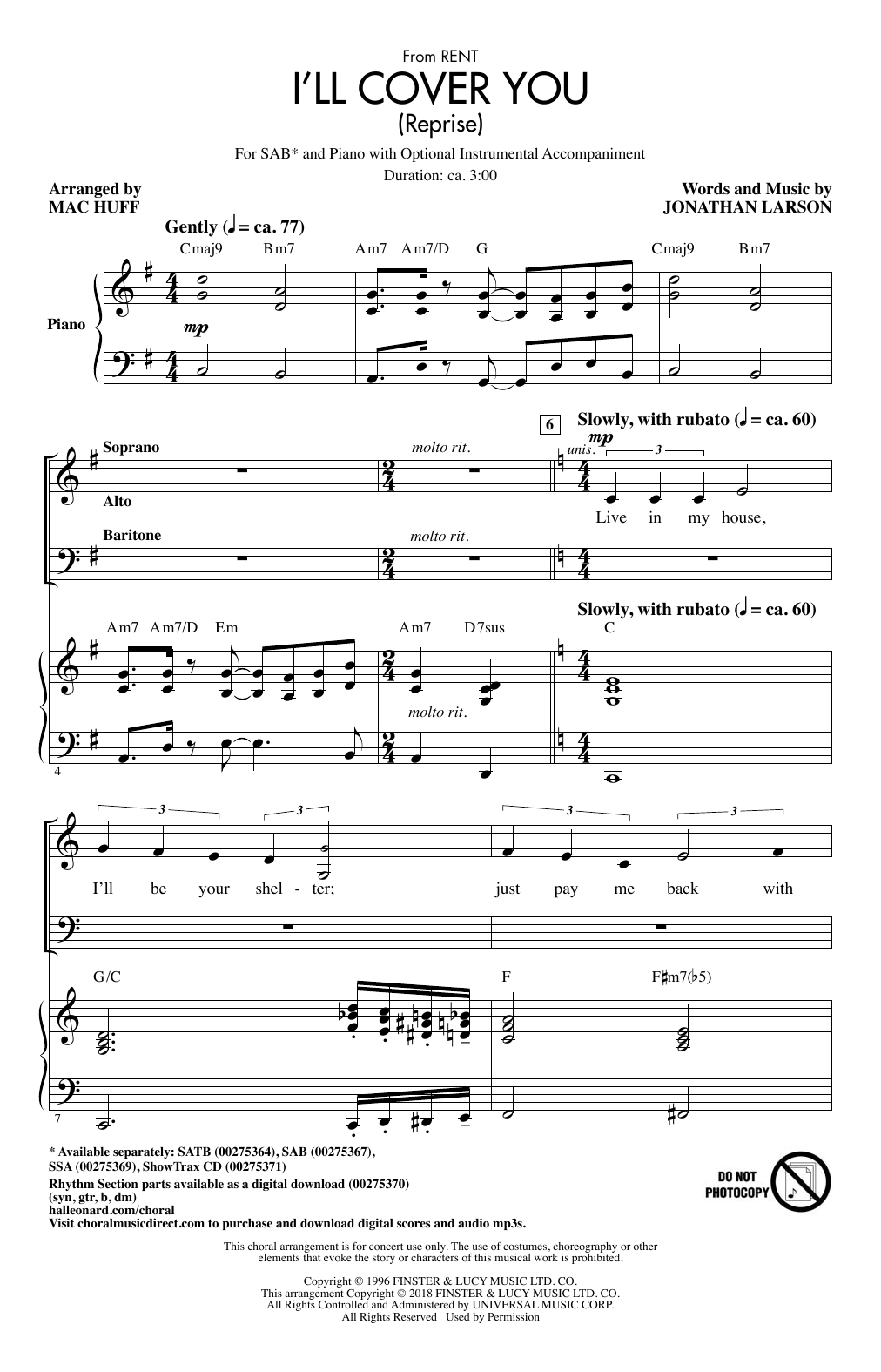 I’ll Cover You (Reprise)