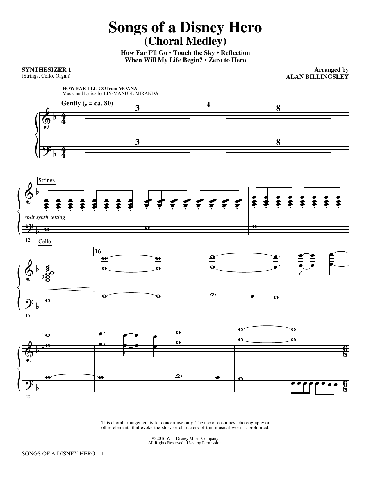 Songs of a Disney Hero – Synthesizer I Songs of a Disney Hero – Synthesizer I