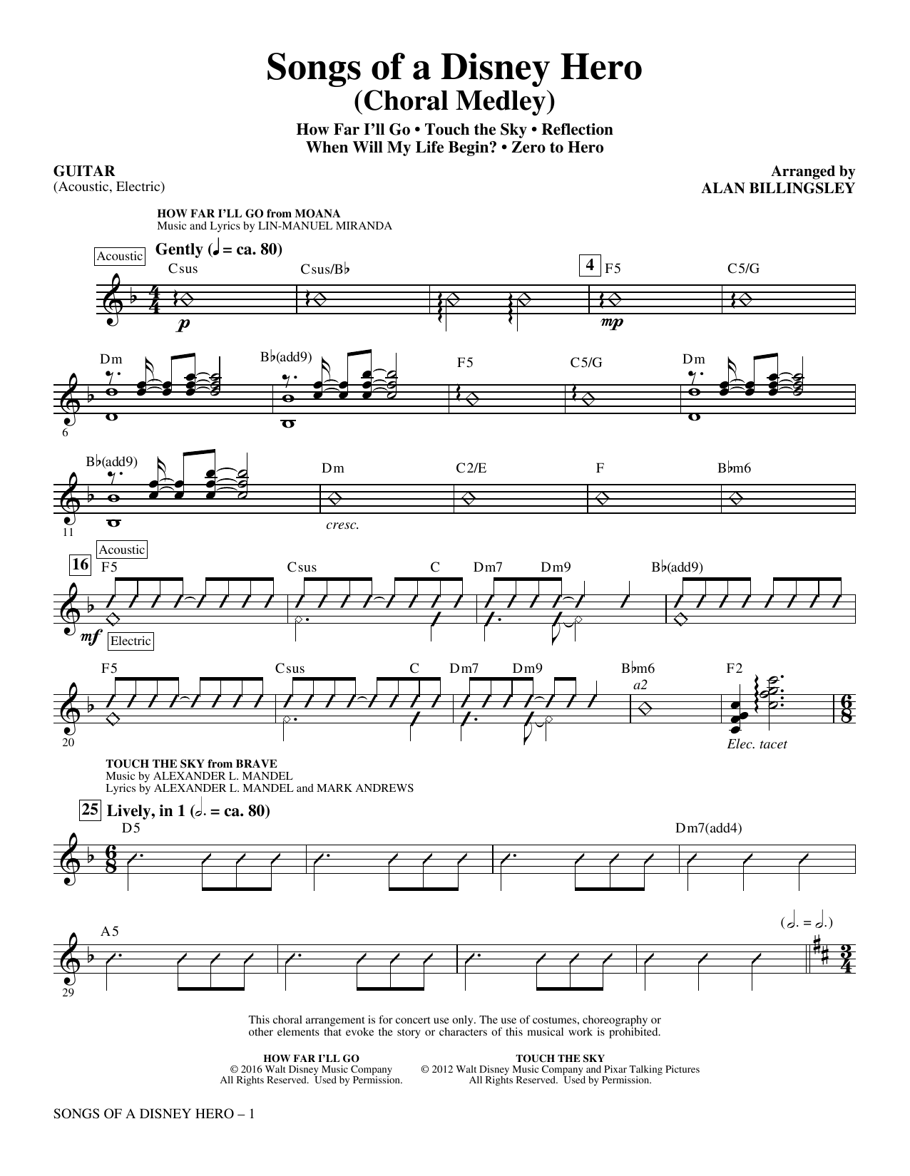 Songs of a Disney Hero – Guitar (Acoustic & Electric) Songs of a Disney Hero – Guitar (Acoustic & Electric)
