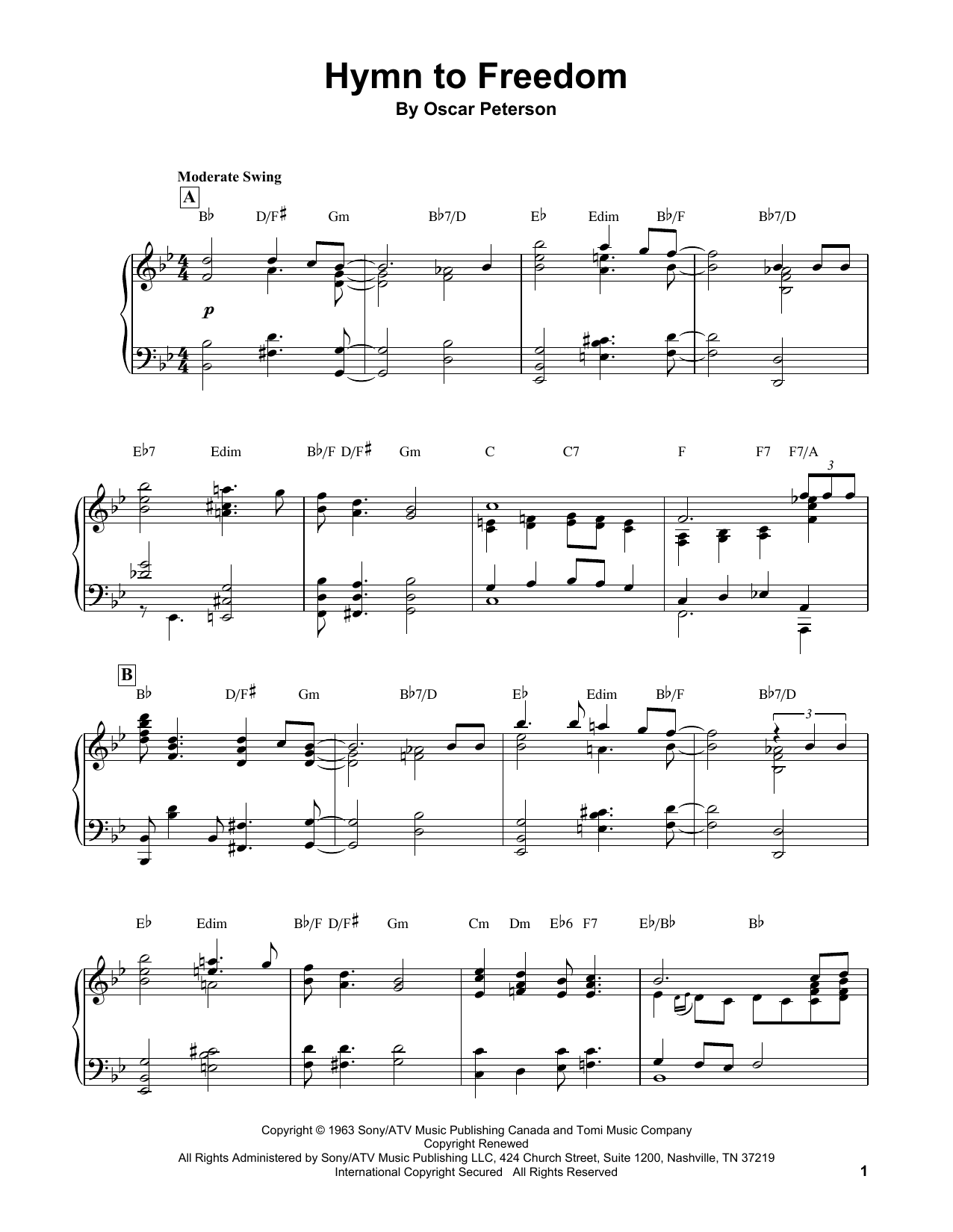 Hymn To Freedom
