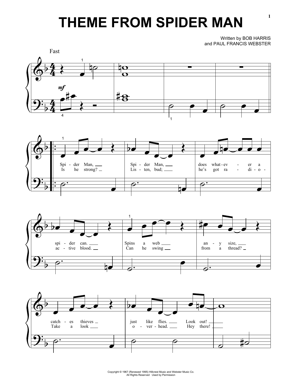 Theme From Spider-Man