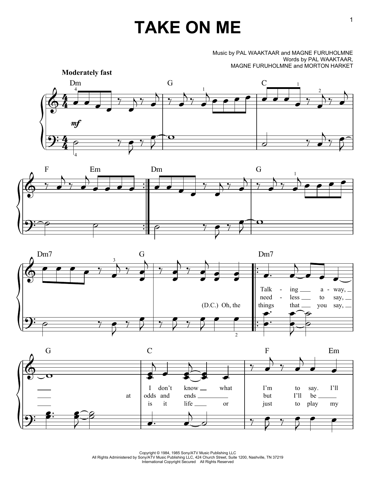 Take On Me