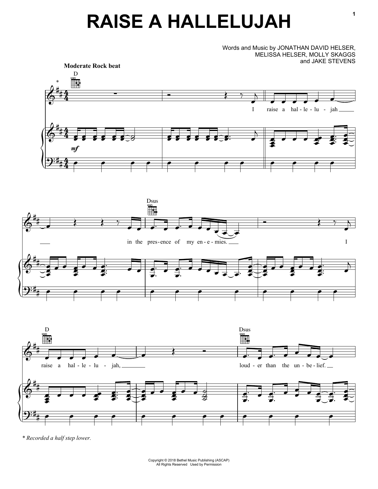 Raise A Hallelujah Raise A Hallelujah