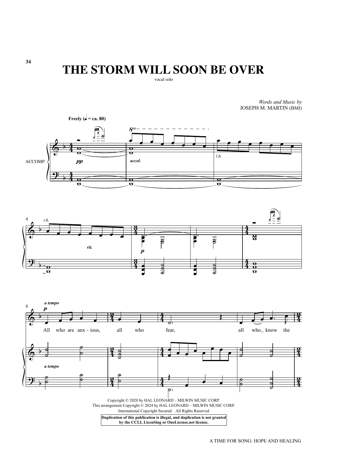 The Storm Will Soon Be Over The Storm Will Soon Be Over