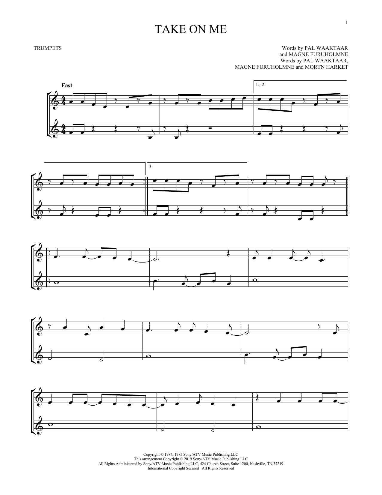 Take On Me