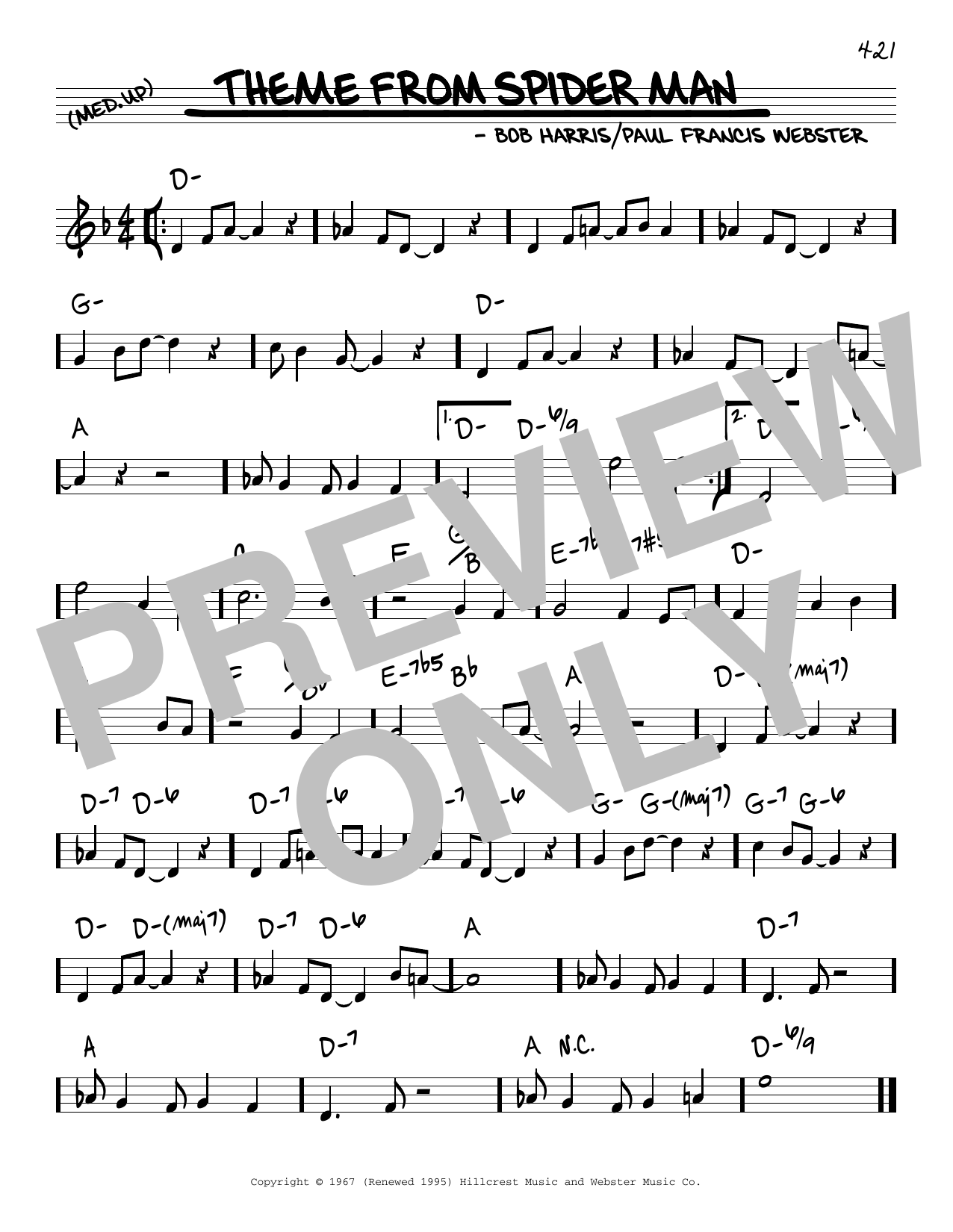 Theme From Spider Man