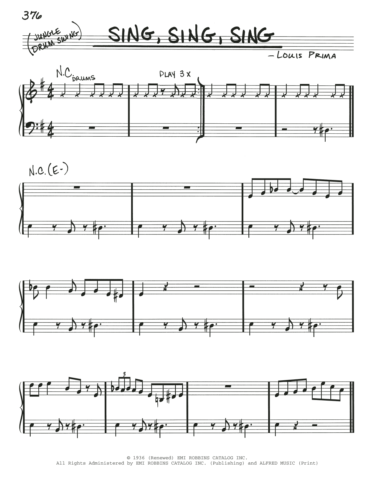 Sing, Sing, Sing