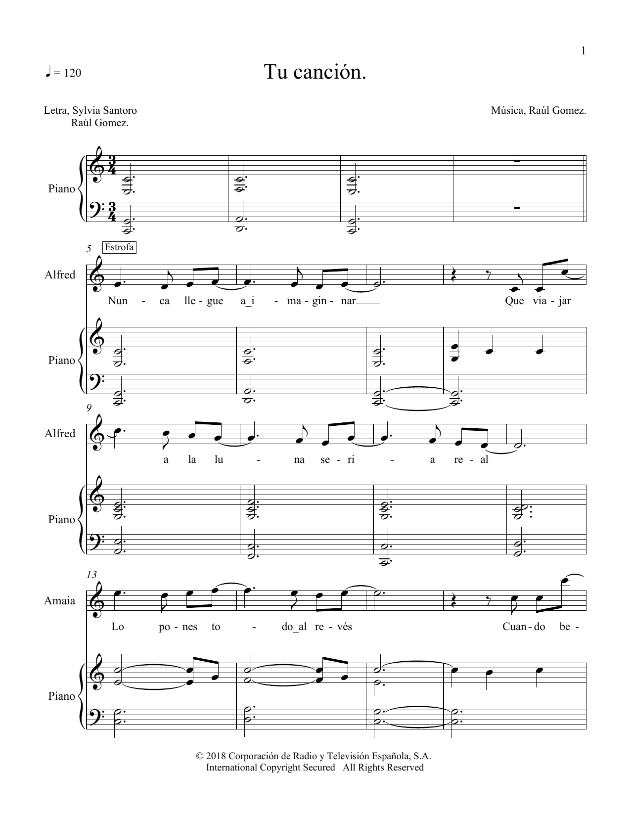 Tu Canción Tu Canción