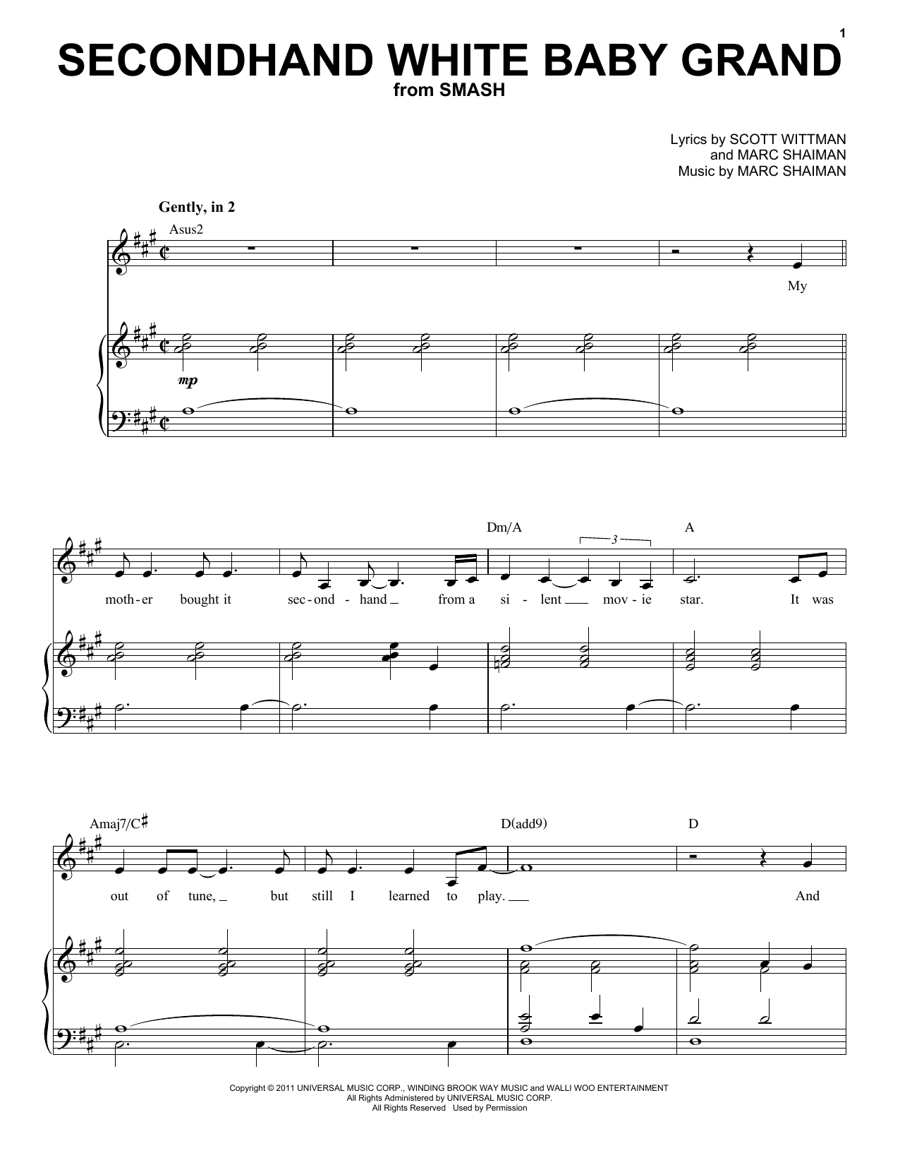 Secondhand White Baby Grand (from Smash) Secondhand White Baby Grand (from Smash)
