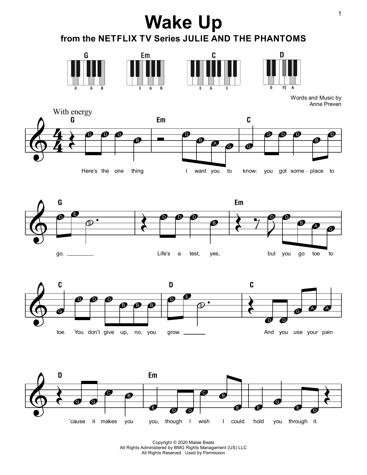 Wake Up (from Julie and the Phantoms) Wake Up (from Julie and the Phantoms)