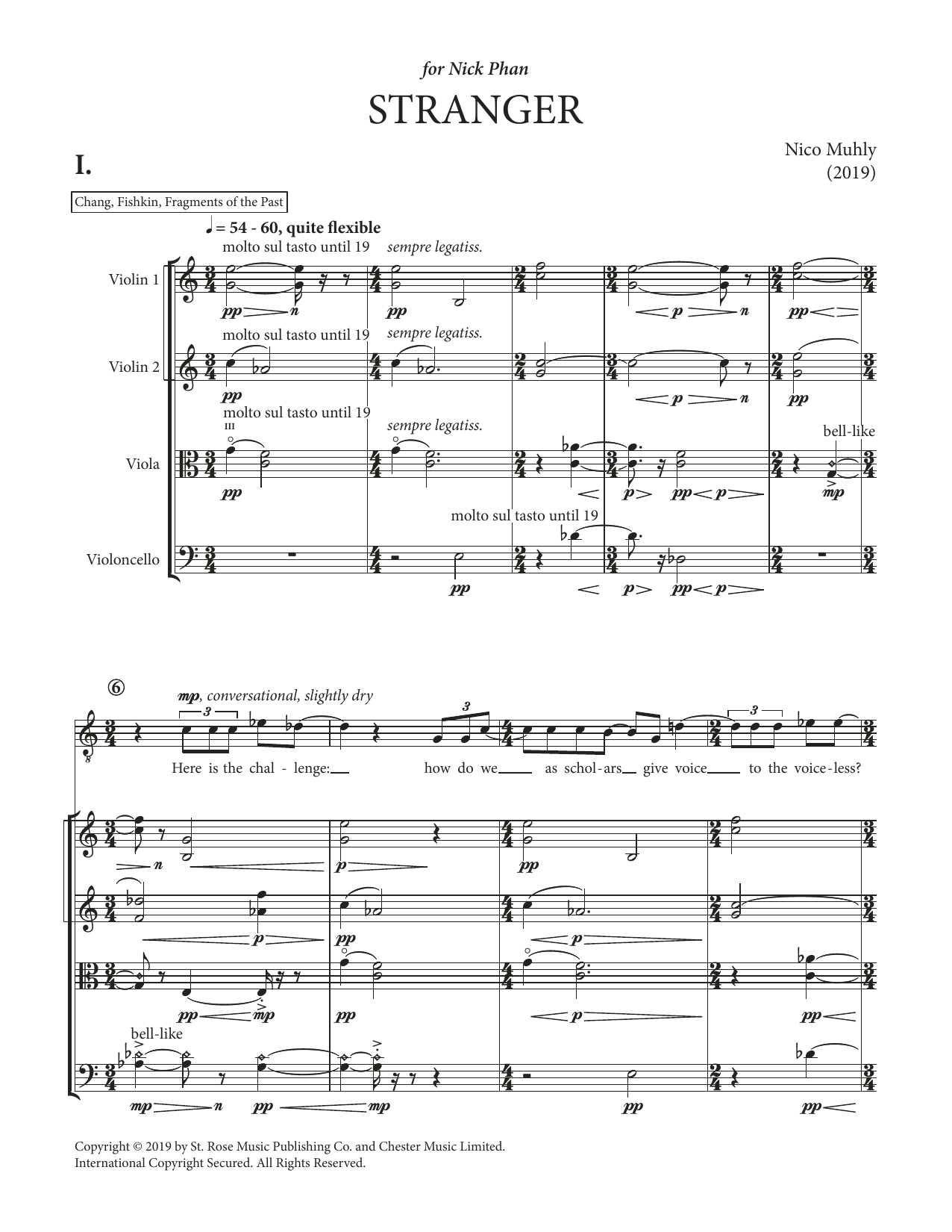 Stranger – Score