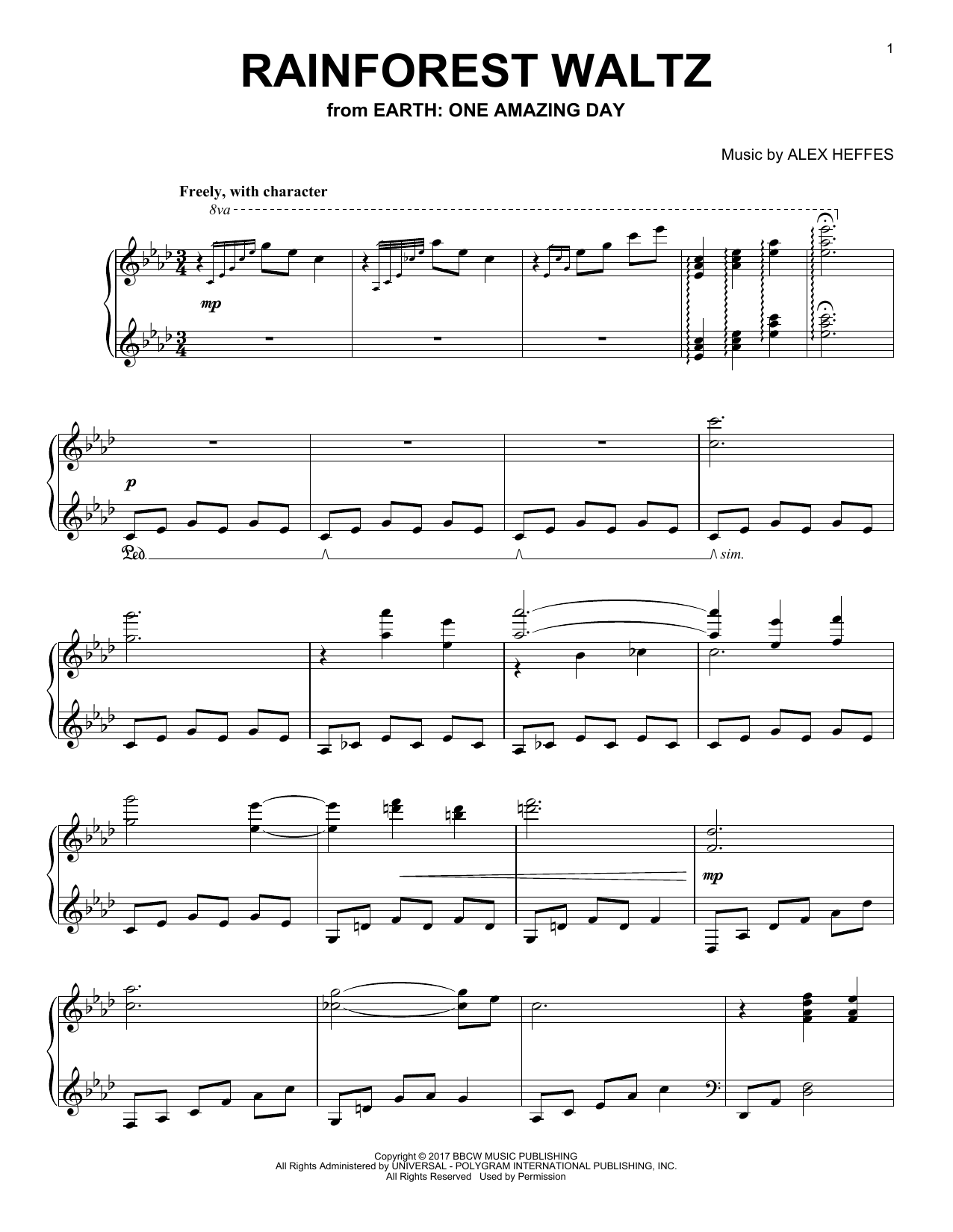 Rainforest Waltz (from Earth: One Amazing Day) Rainforest Waltz (from Earth: One Amazing Day)