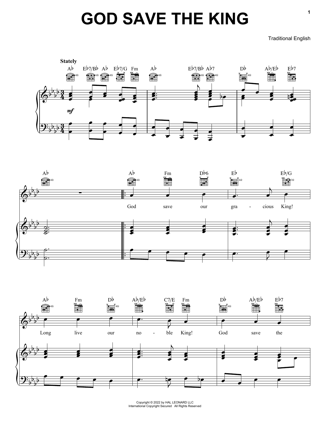 God Save The King (UK National Anthem) God Save The King (UK National Anthem)
