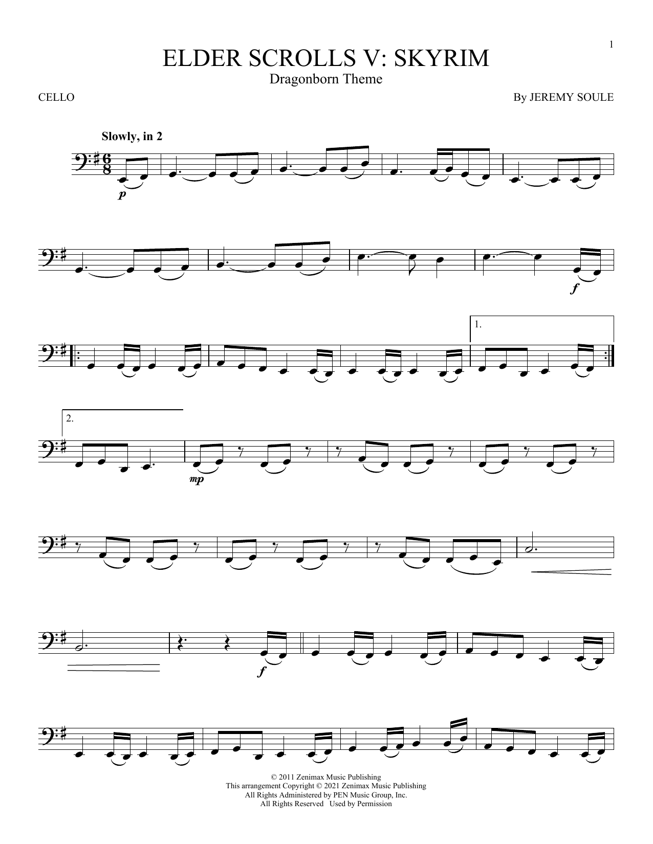Dragonborn (Skyrim Theme) Dragonborn (Skyrim Theme)