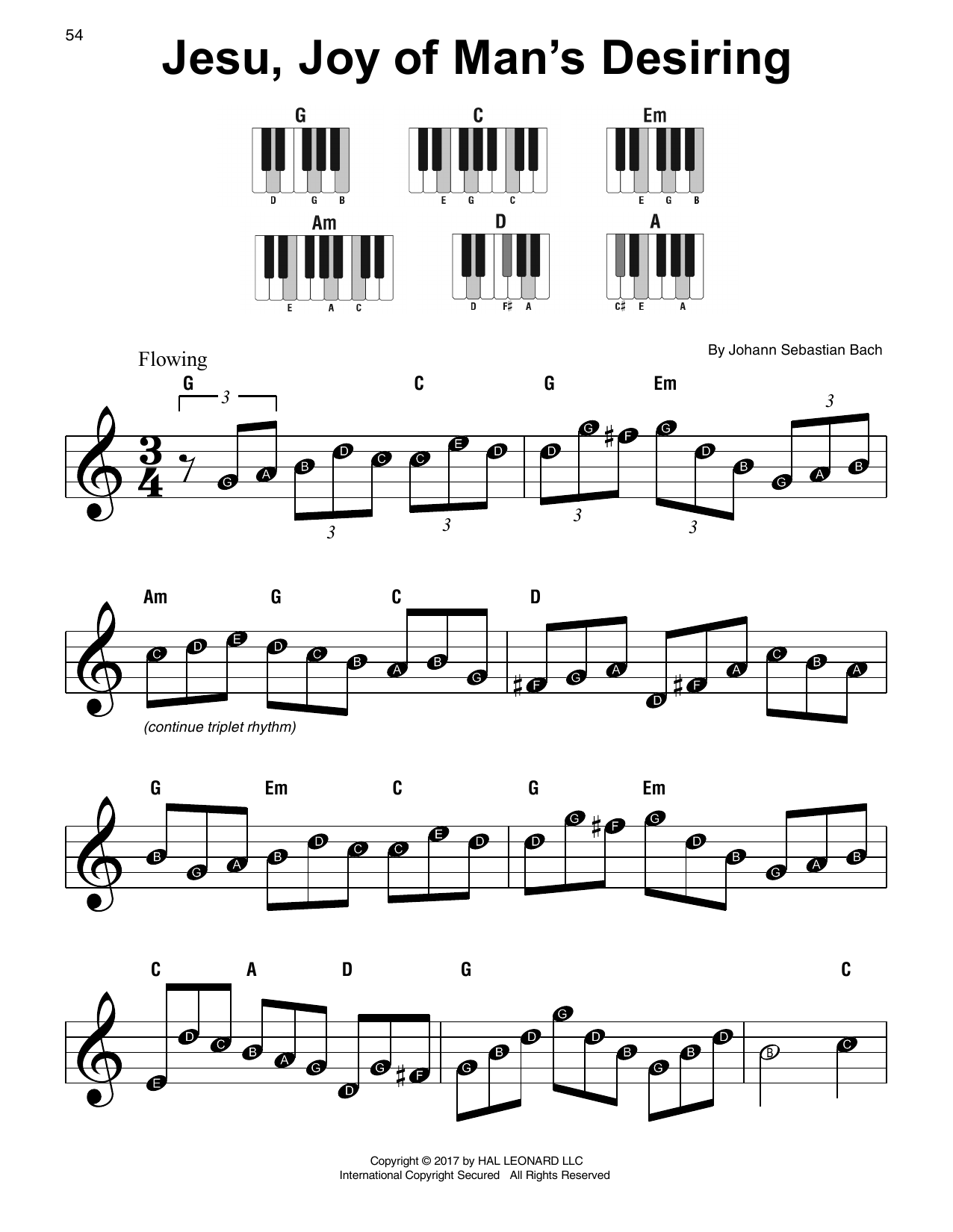 Jesu, Joy Of Man’s Desiring Jesu, Joy Of Man’s Desiring