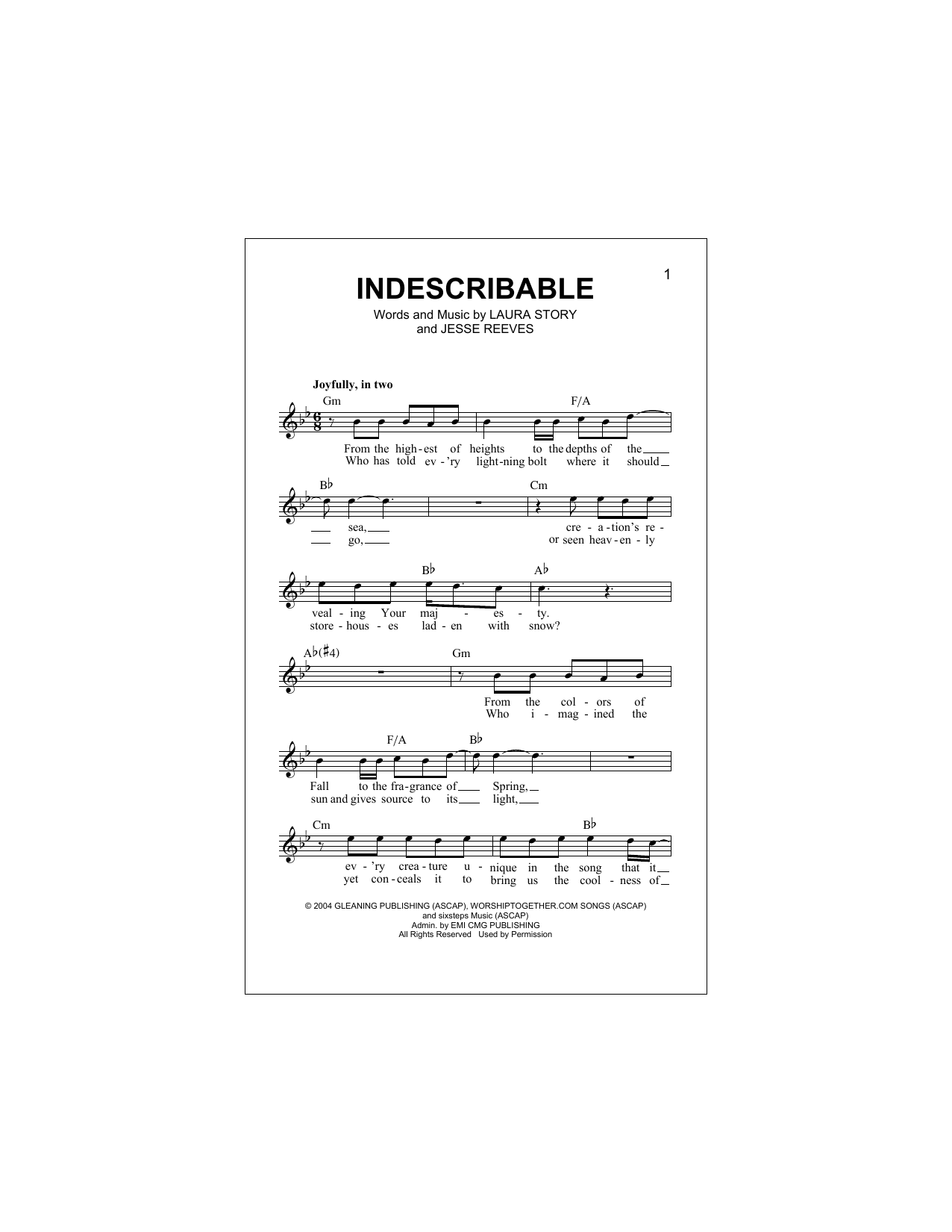 Indescribable