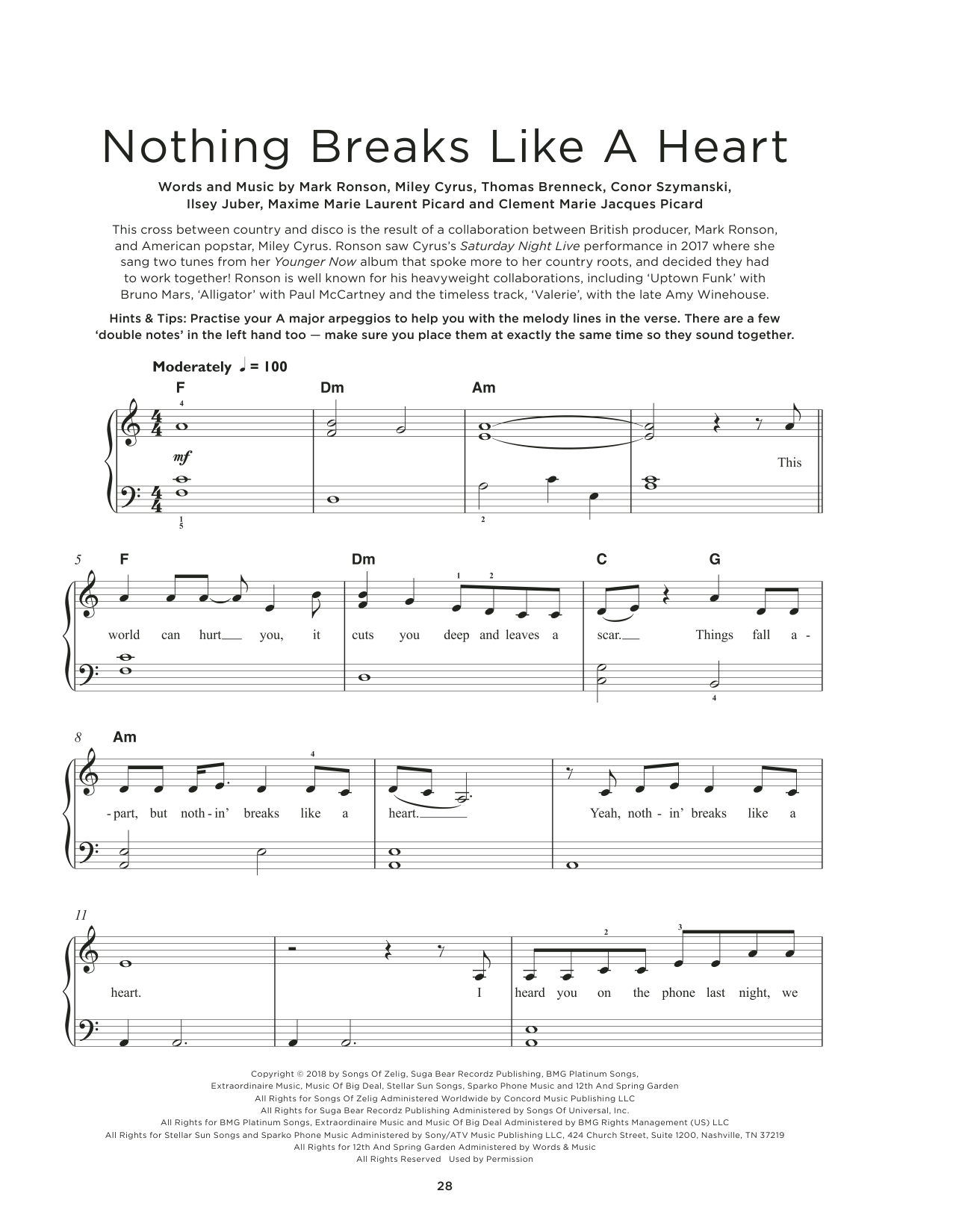 Nothing Breaks Like A Heart (feat. Miley Cyrus) Nothing Breaks Like A Heart (feat. Miley Cyrus)