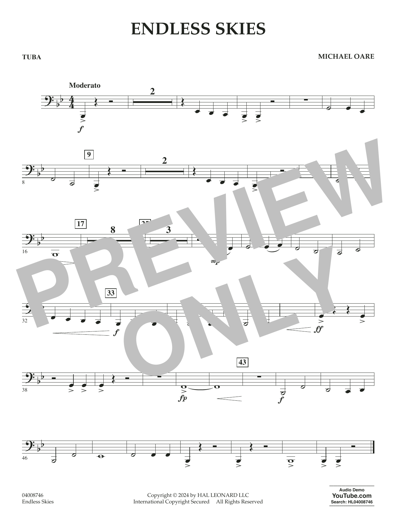 Endless Skies – Tuba Endless Skies – Tuba