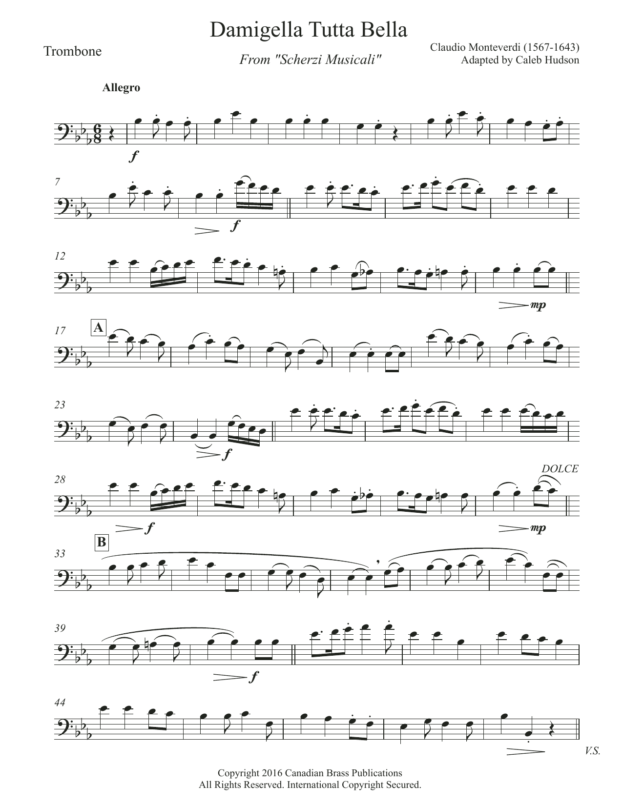 Damigella Tutta Bella – Trombone Damigella Tutta Bella – Trombone