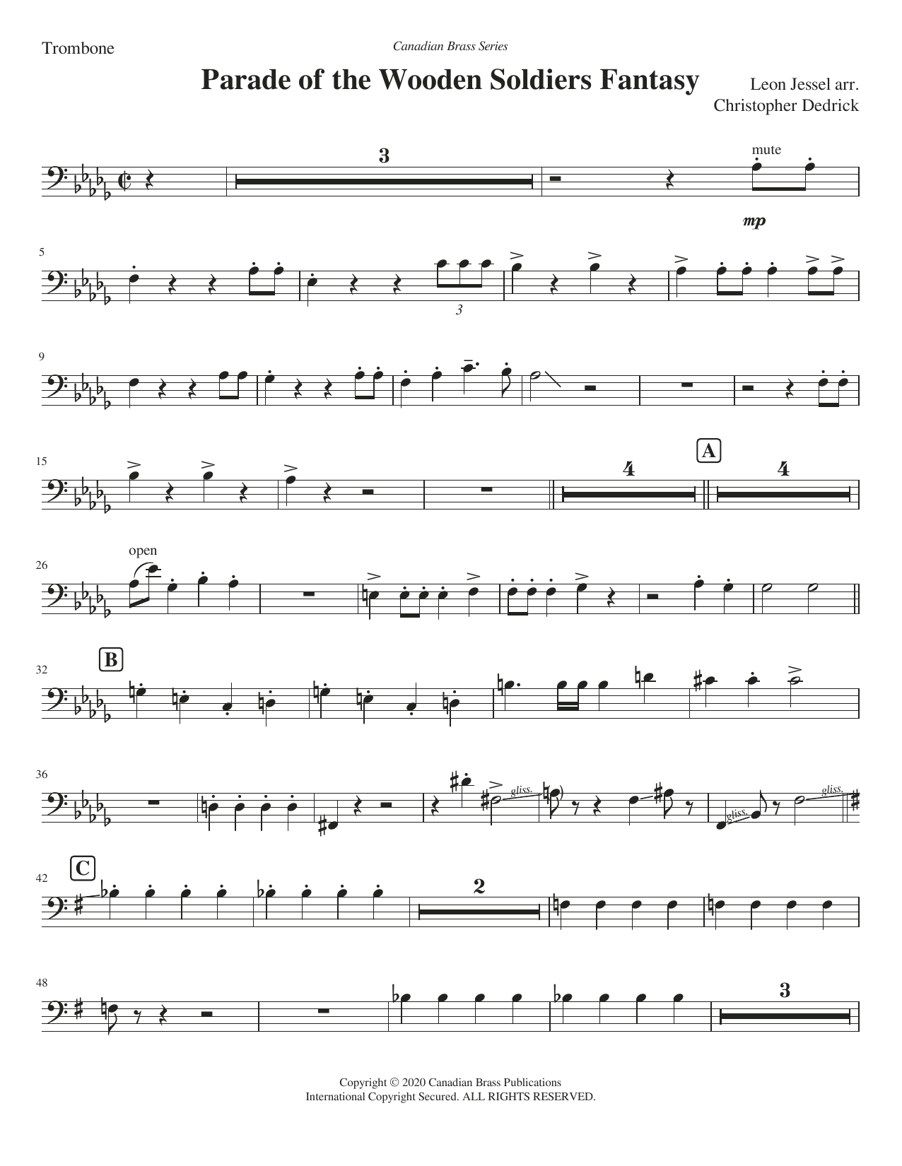 Parade of the Wooden Soldiers Fantasy – Trombone Parade of the Wooden Soldiers Fantasy – Trombone