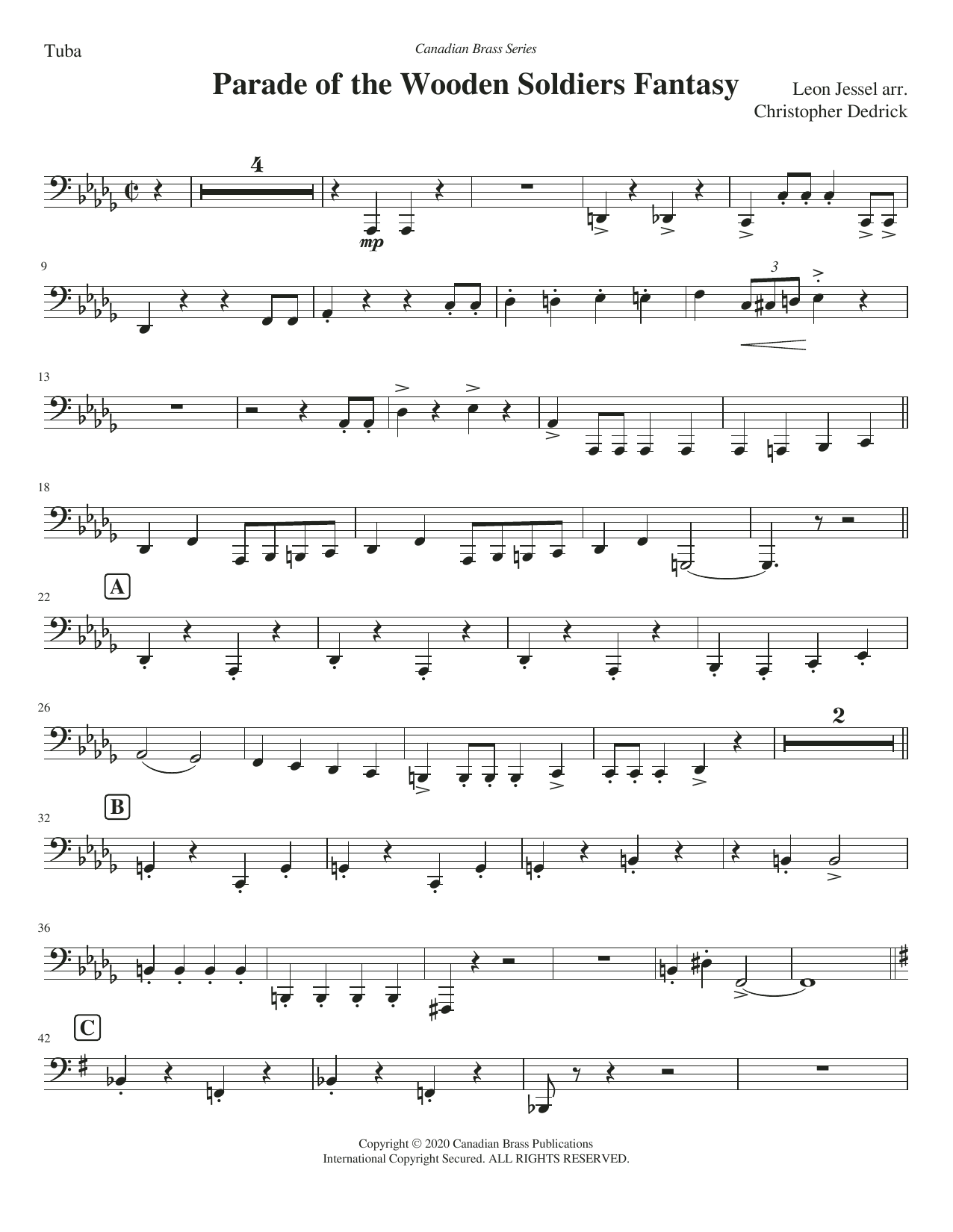 Parade of the Wooden Soldiers Fantasy – Tuba Parade of the Wooden Soldiers Fantasy – Tuba