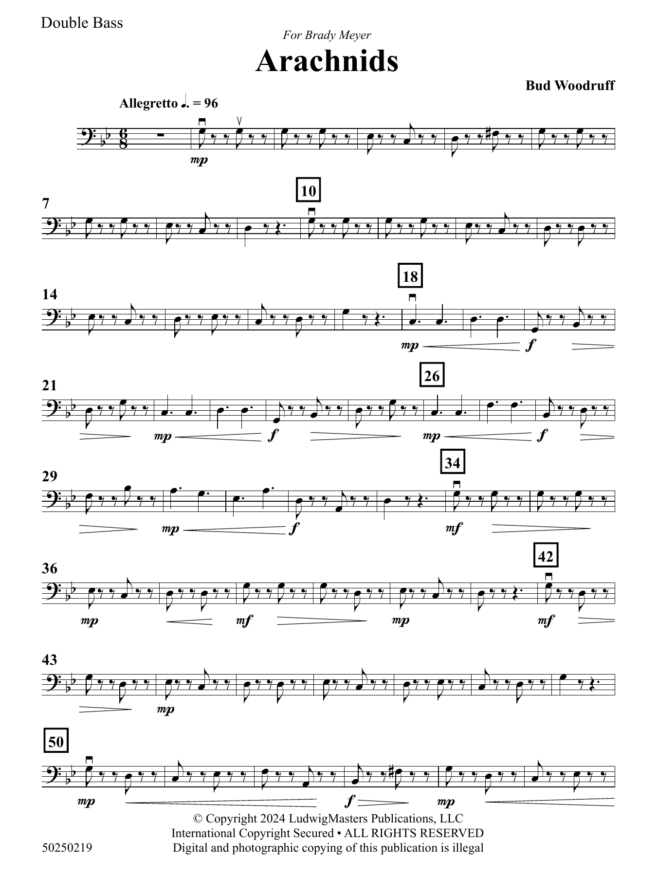 Arachnids – Double Bass Arachnids – Double Bass
