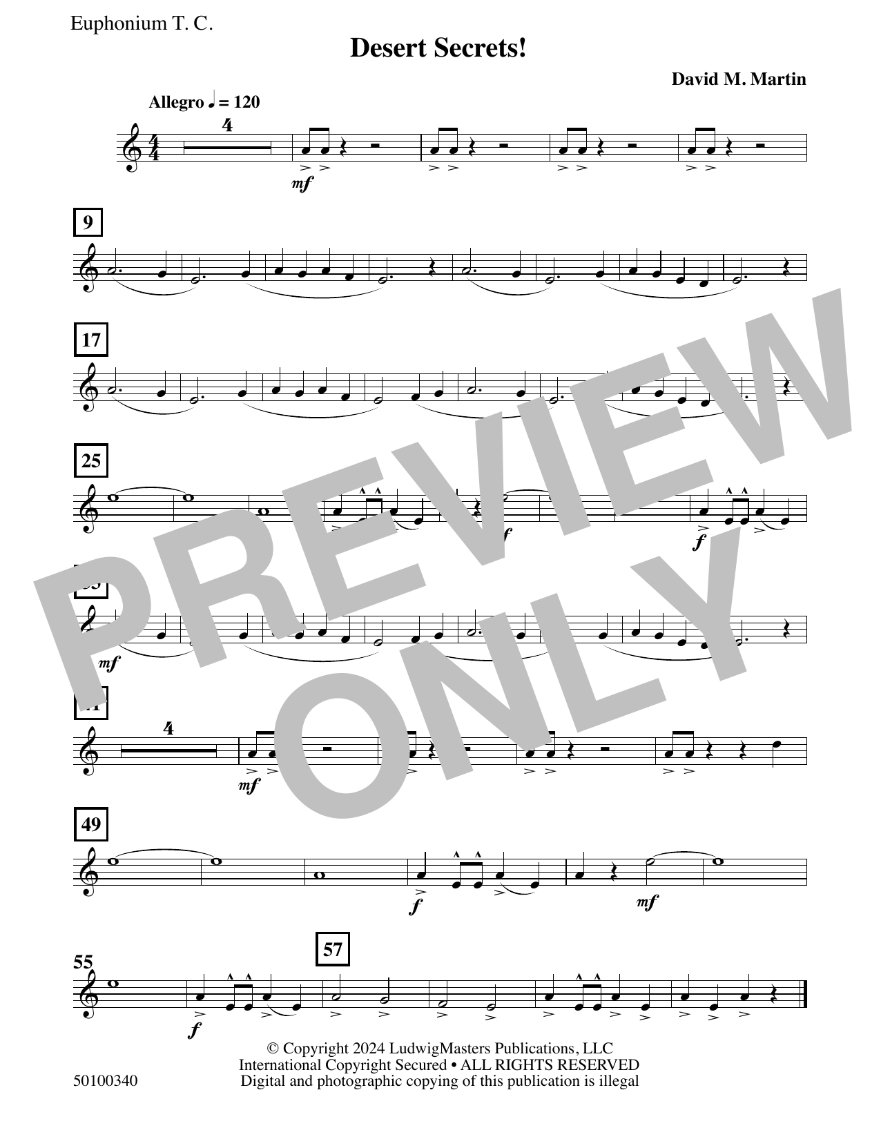 Desert Secrets! – Euphonium TC Desert Secrets! – Euphonium TC