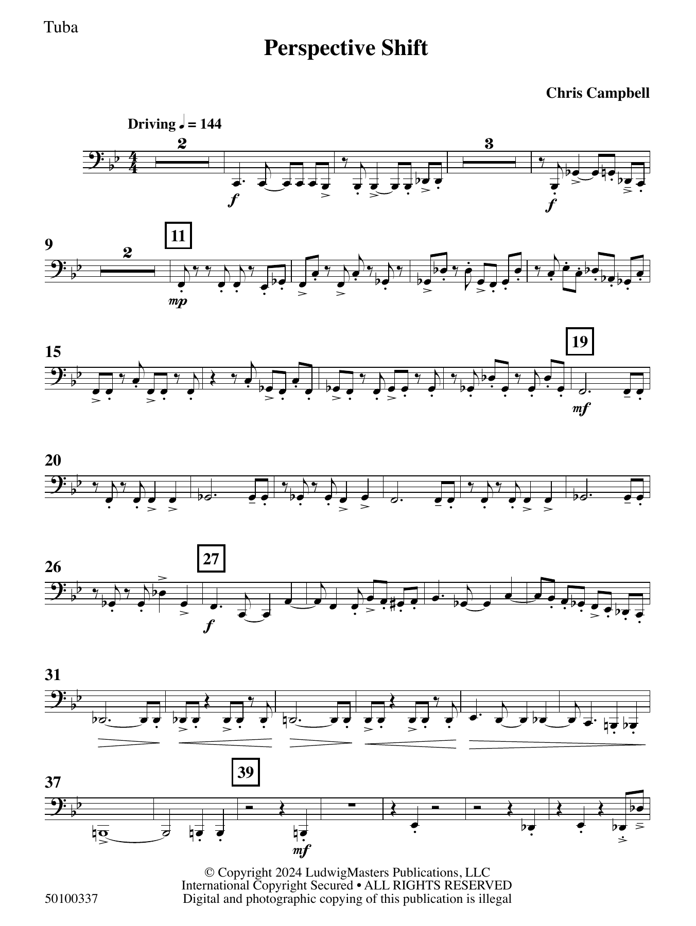 Perspective Shift – Tuba Perspective Shift – Tuba