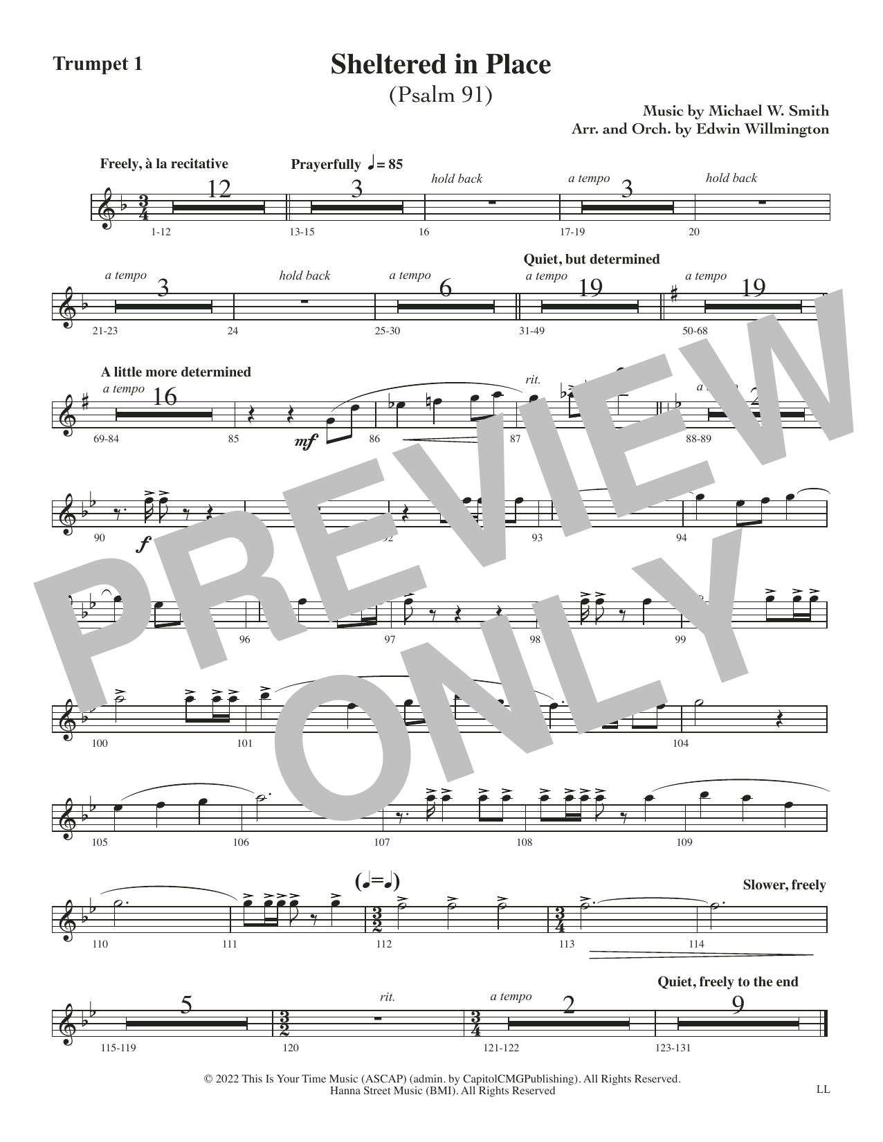 Sheltered In Place (arr. Edwin M. Willmington) – Bb Clarinet 1 & 2 Sheltered In Place (arr. Edwin M. Willmington) – Bb Clarinet 1 & 2