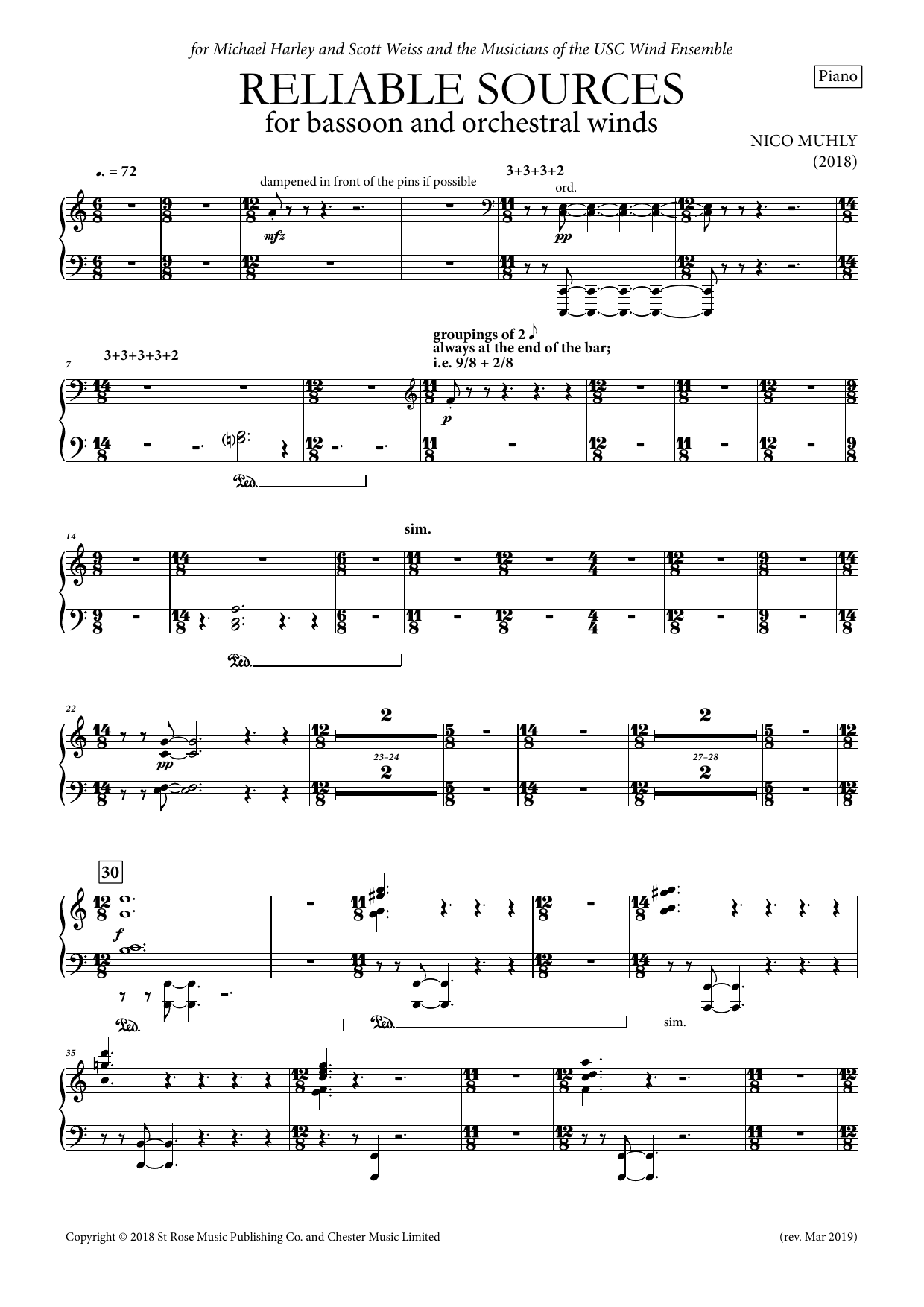 Reliable Sources – Piano Reliable Sources – Piano
