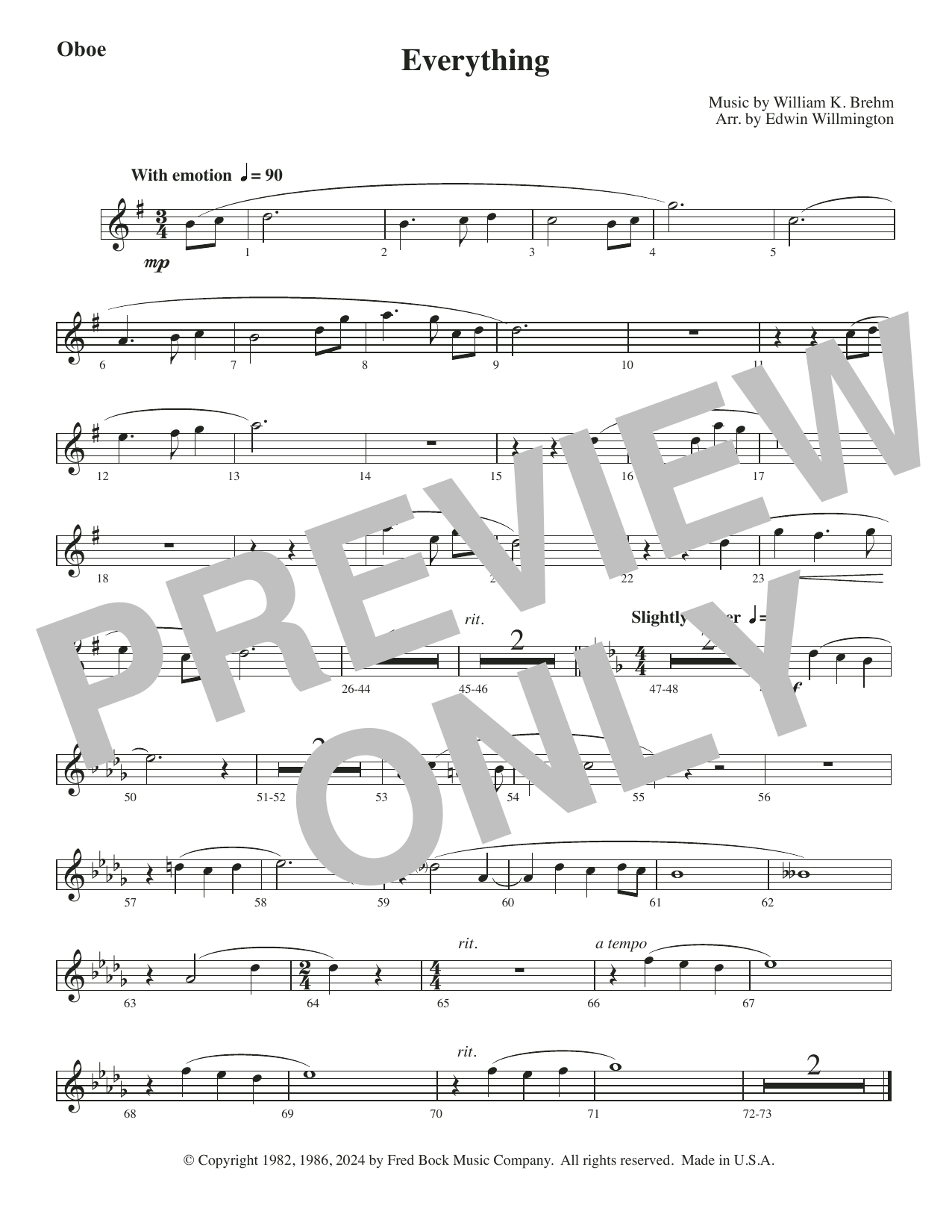 Everything! – Oboe Everything! – Oboe