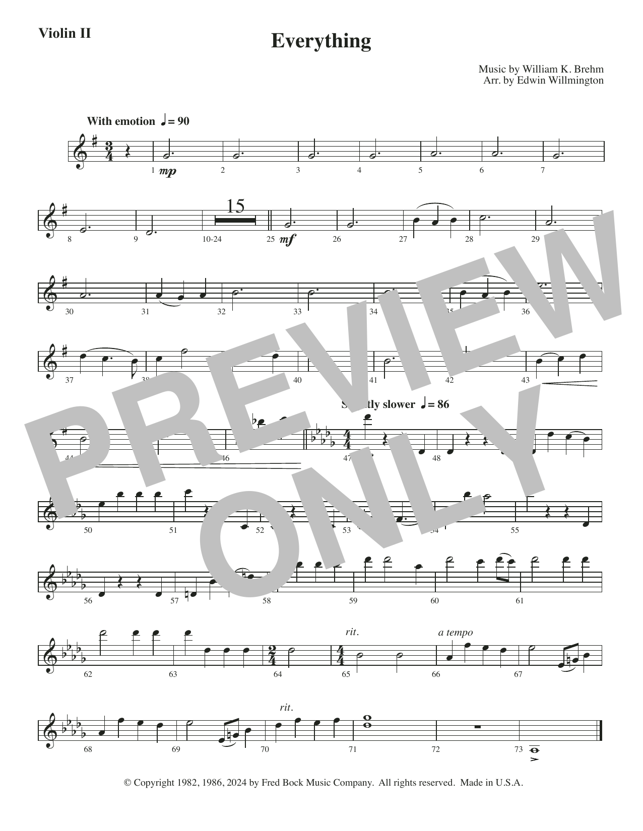 Everything! – Violin 2 Everything! – Violin 2