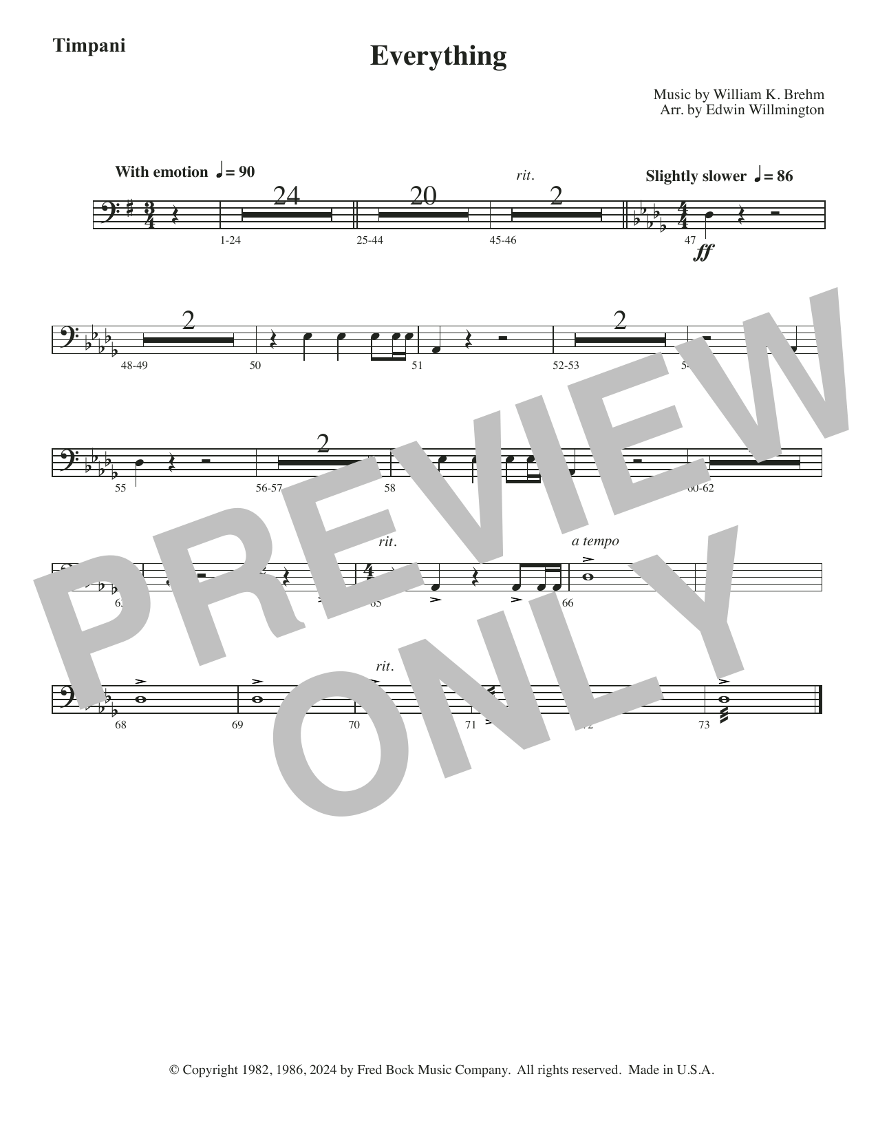 Everything! – Timpani Everything! – Timpani