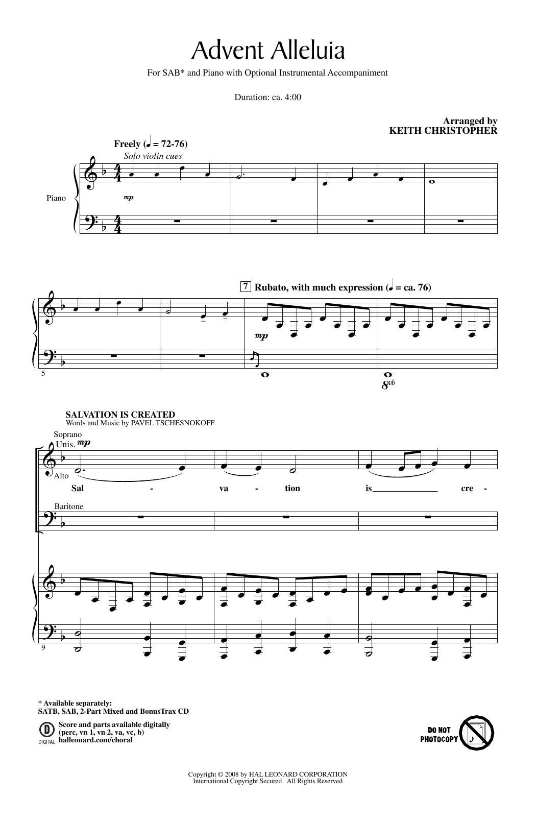 Advent Alleluia