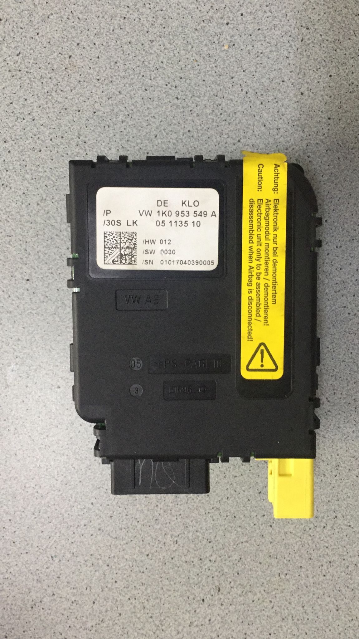 Modul volan VW Golf 5 ,cod 1K0953549 A