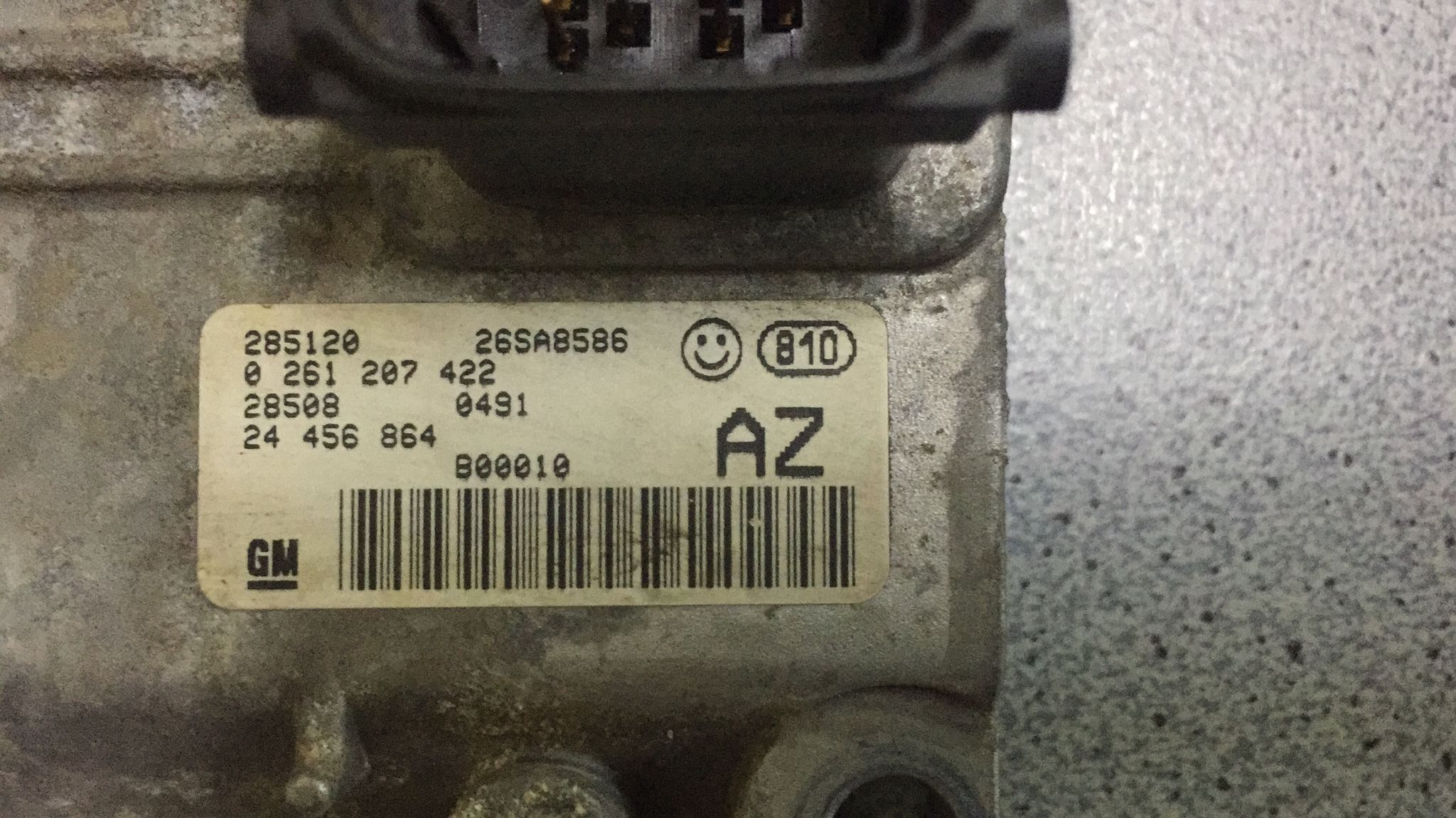 Kit calculator pornire Opel Agila 1.0 ECU ,0261207422