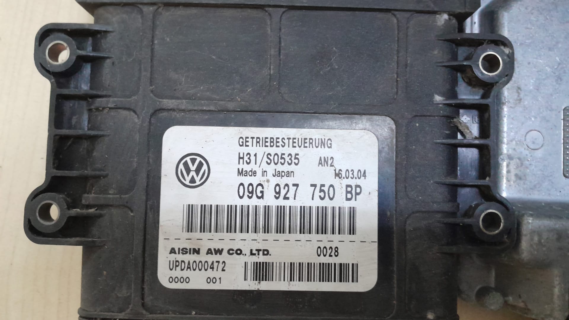 Kit pornire VW Golf 5,an 2005,1.6 benzina,75kw,tip motor BGU.Cod 06A906033 CB