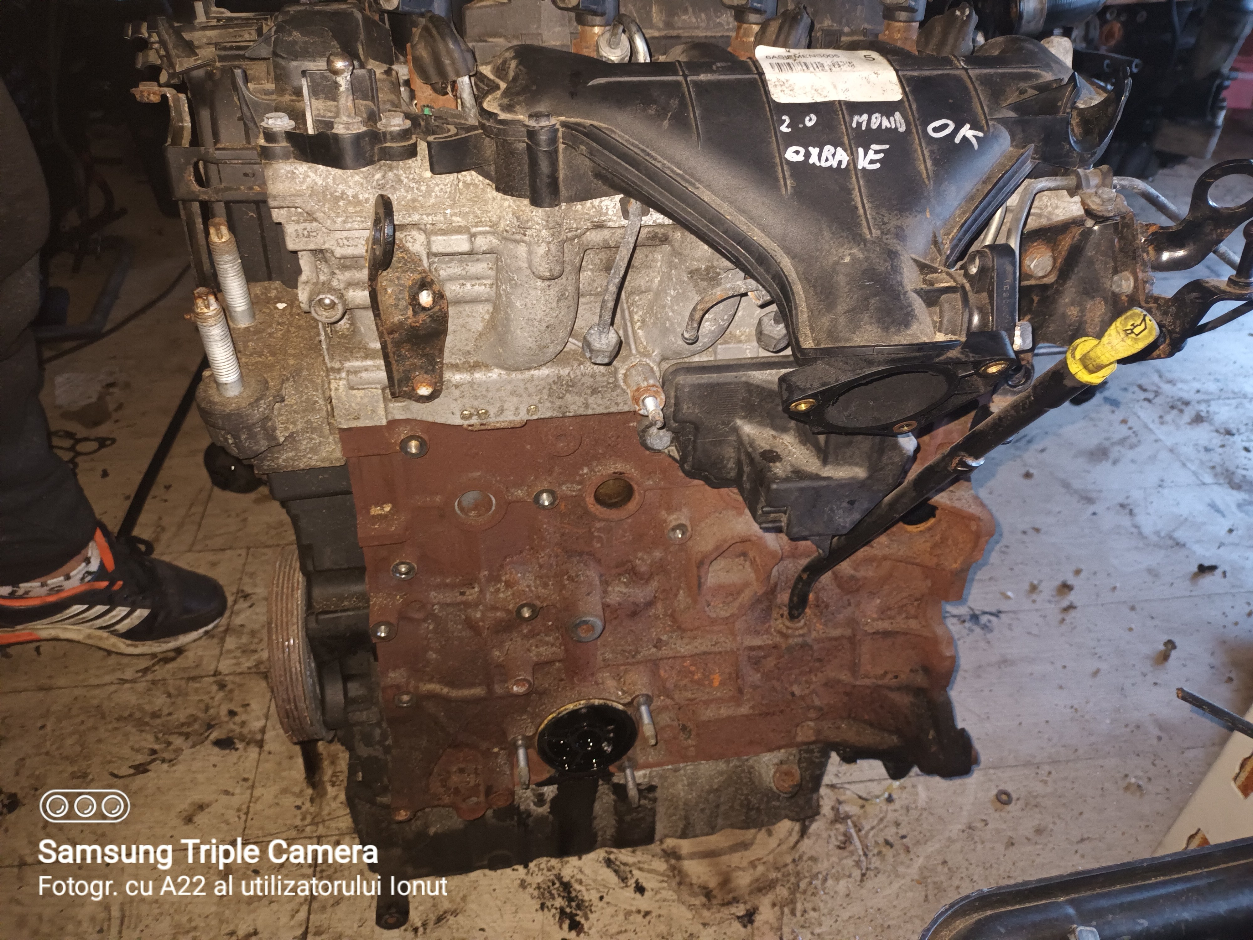 Motor Ford Mondeo 2.0D Cod Motor XQBA