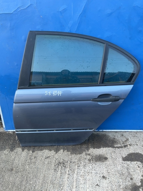 Usa spate – Culoare: Gri închis, Parte montare: Stânga s – BMW 3 Series E46 [1997 – 2003] Sedan 4-doors 320d MT (136 hp)