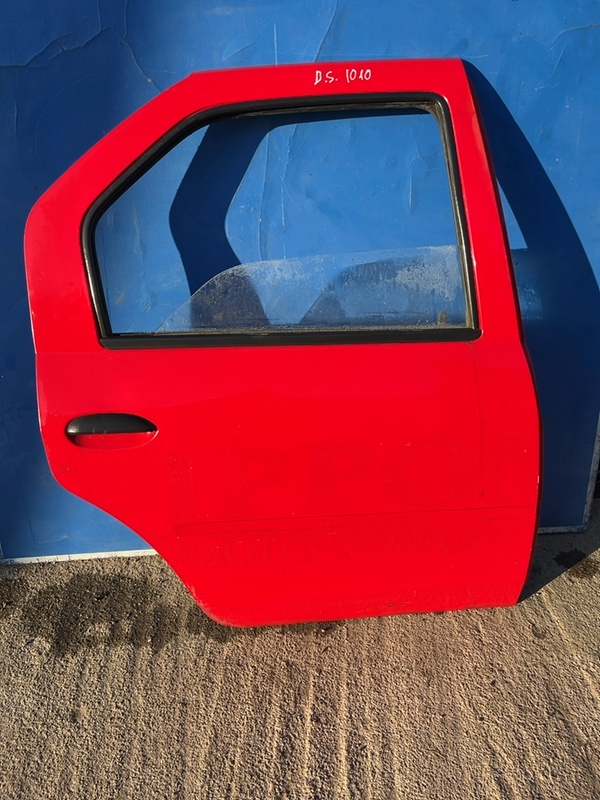 Usa spate – Culoare: Roșu, Parte montare: Dreapta  – Dacia Logan 1 generation [restyling] [2007 – 2012]