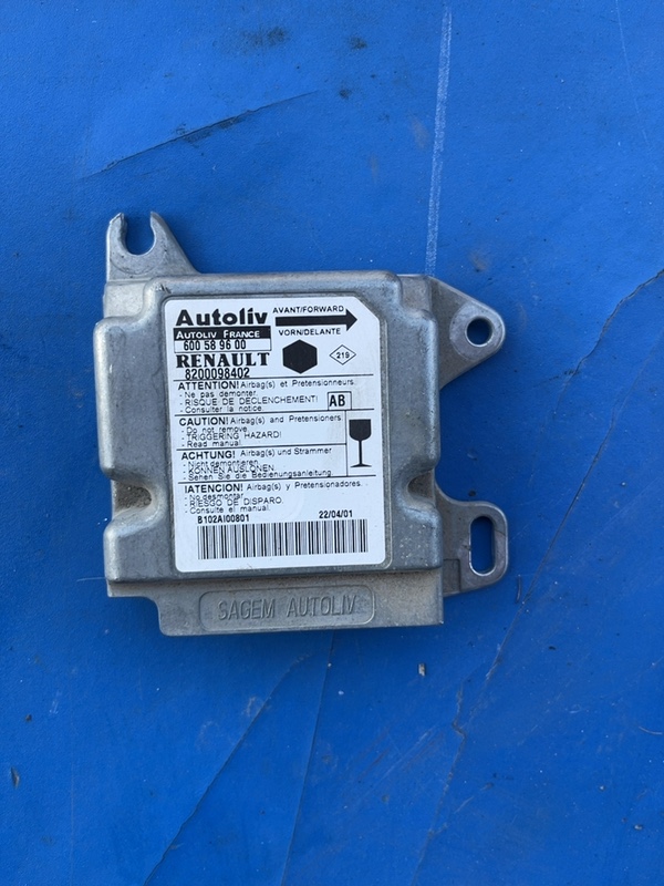 Modul airbag – Renault Kangoo 1 generation [1998 – 2003] Minivan 1.9 D MT (65 hp)